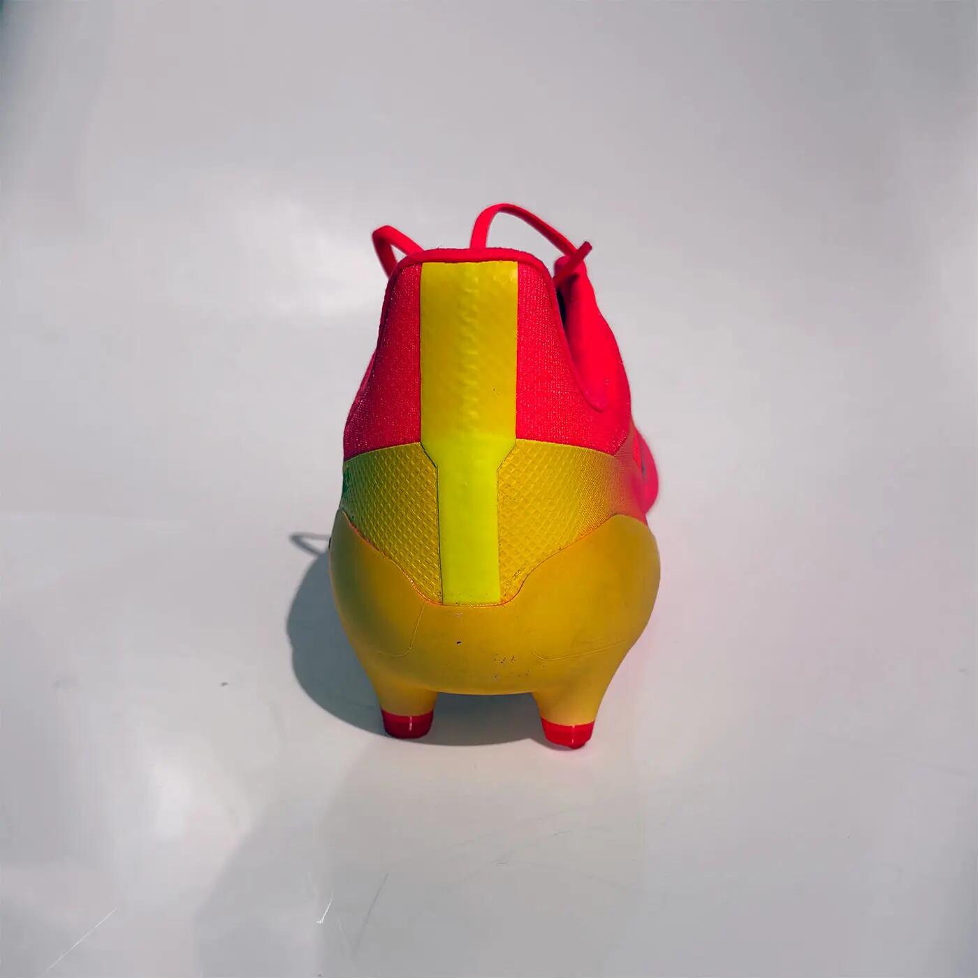 Crampons Adidas Adizero RS15 Pro FG Rose et jaune 4/7