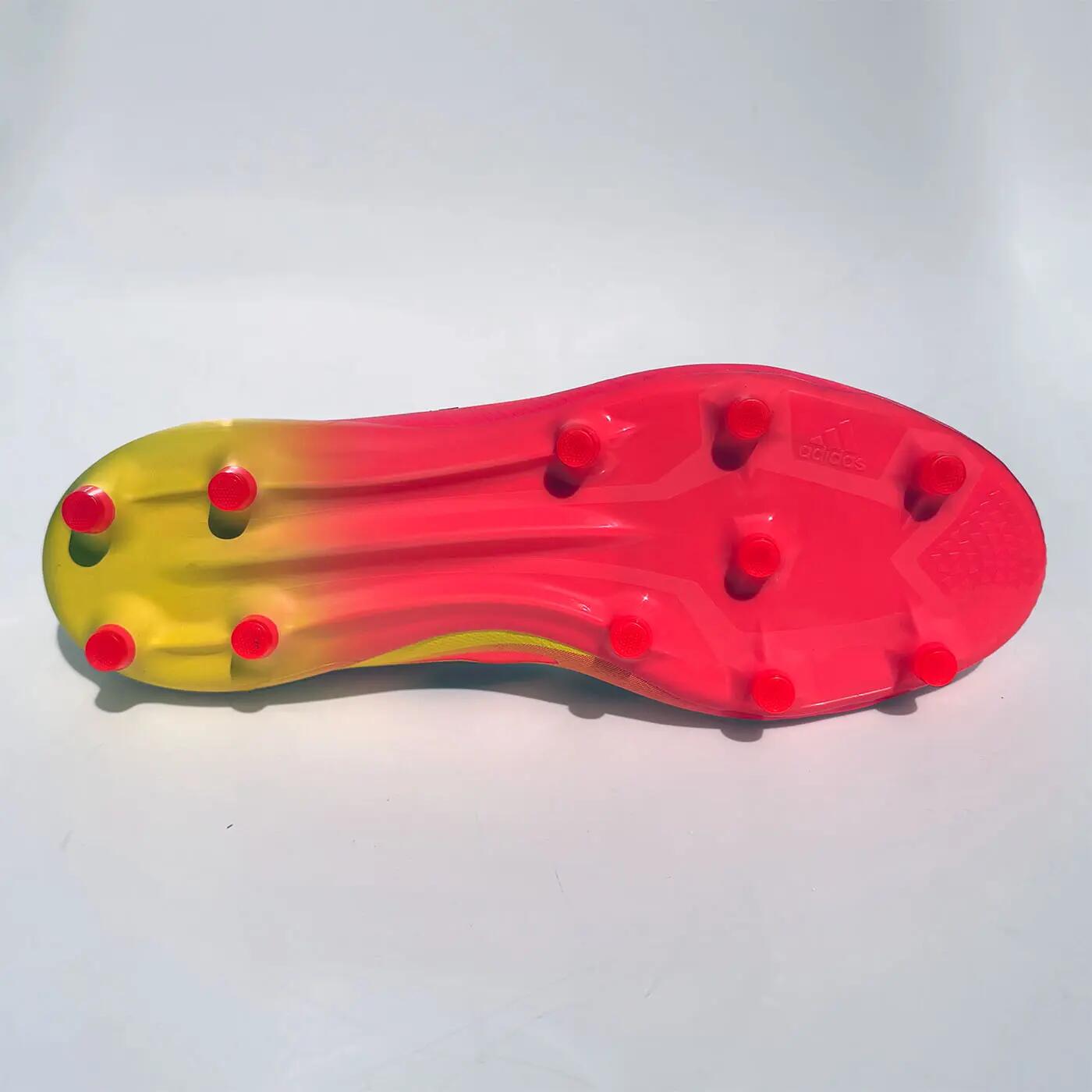 Crampons Adidas Adizero RS15 Pro FG Rose et jaune 2/7