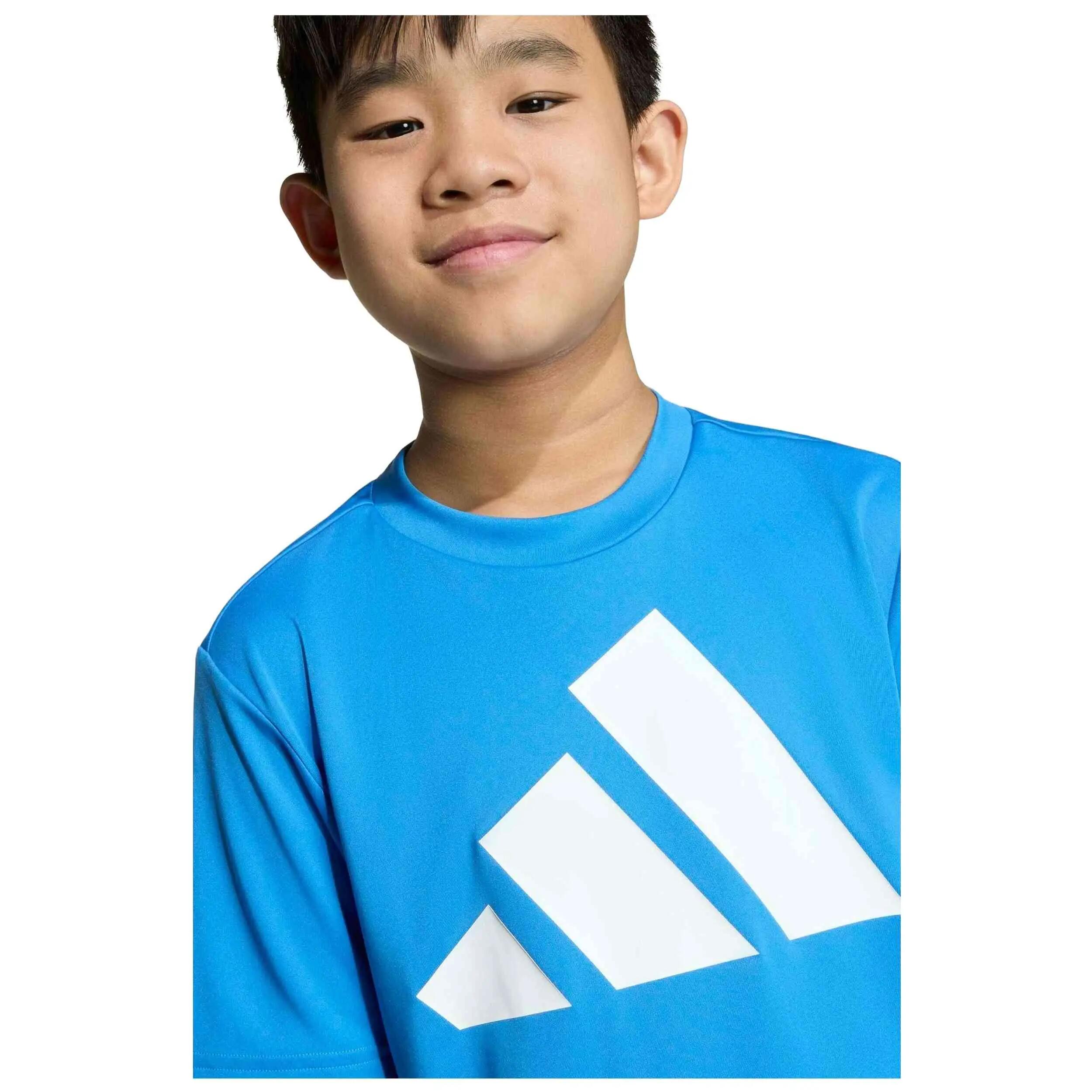 Camiseta de manga corta Adidas modelo J TR-ES BL T para niños 2/3