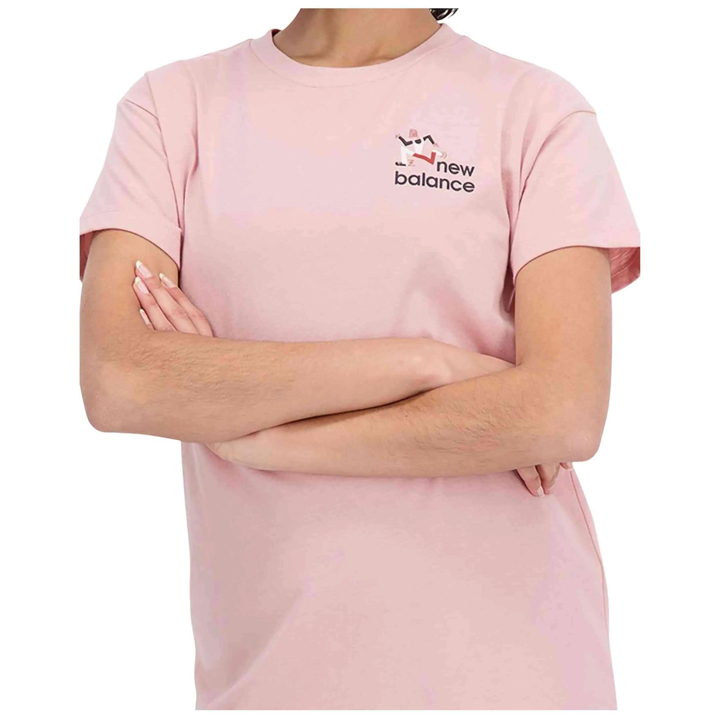 Maglia a maniche corte New Balance modello Camiseta New Balance Accel per unisex 4/4
