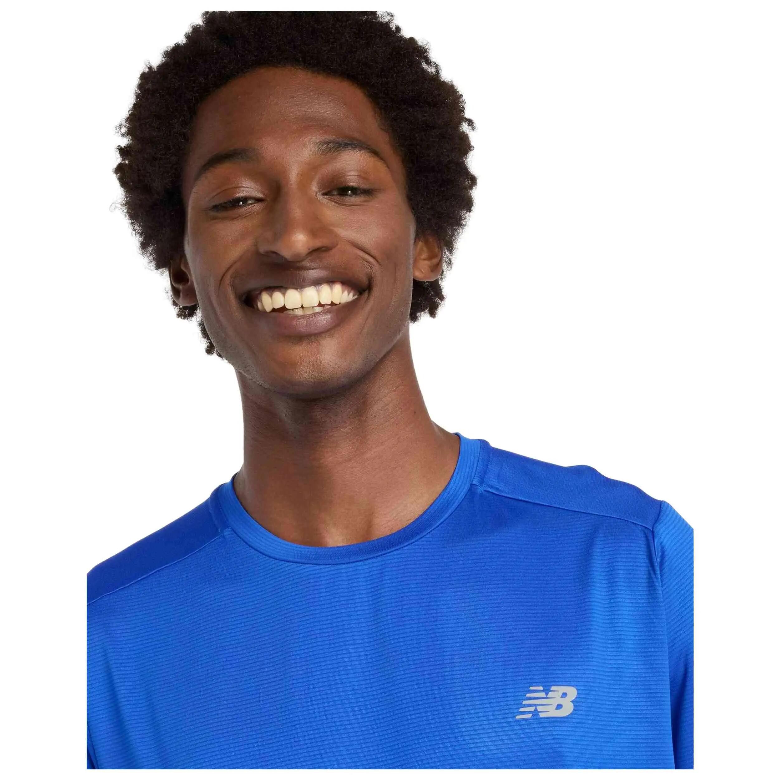 T-shirt met korte mouwen New balance model Camiseta New Balance Spor voor unisex 4/5