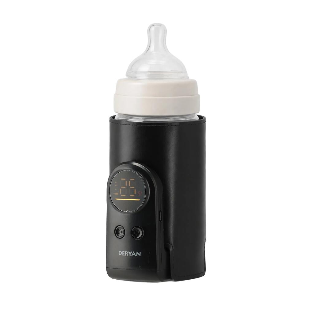 Deryan Portable Sleeve Bottle Warmer - Black