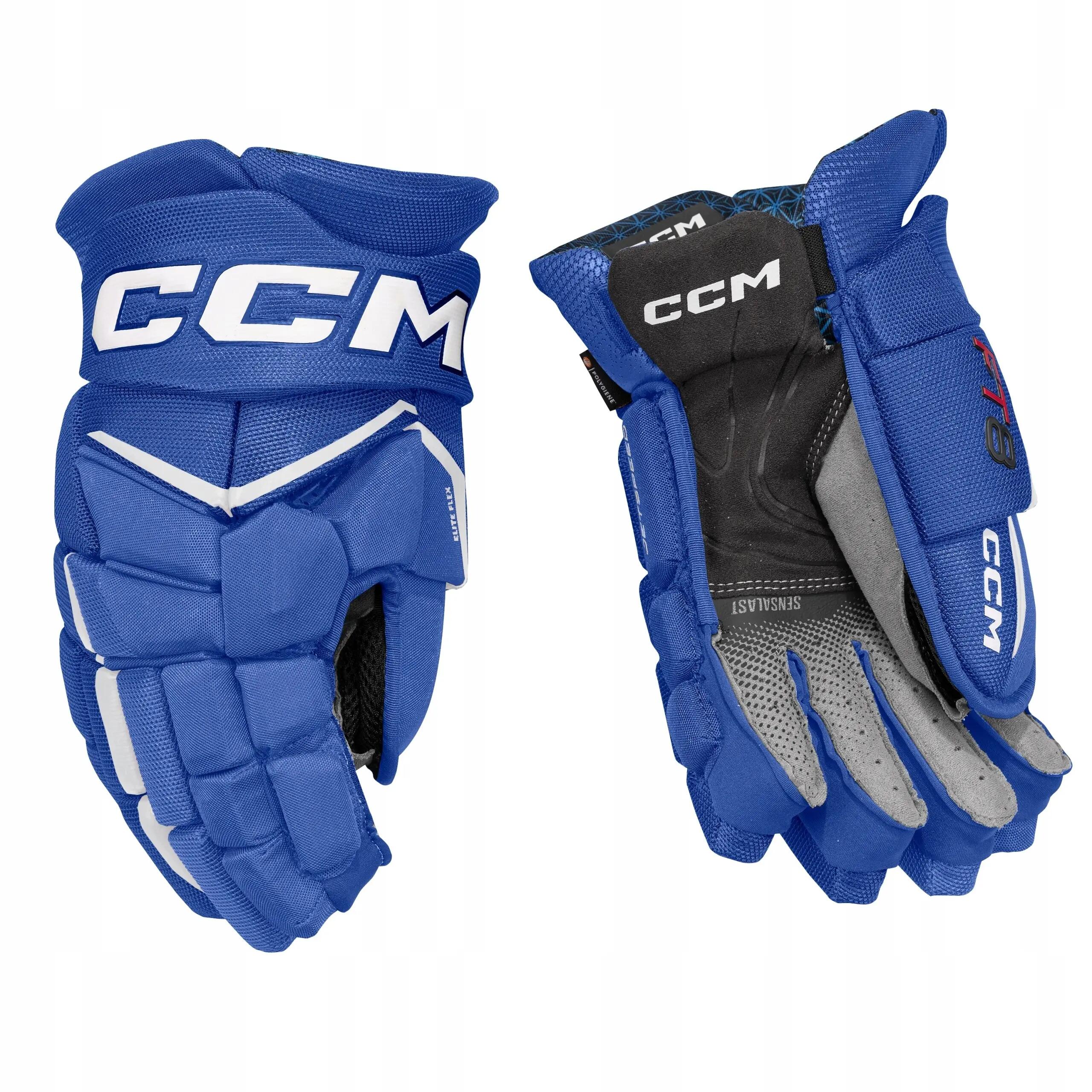 Rękawice hokejowe CCM JetSpeed FT8 Senior RYWH 1/2