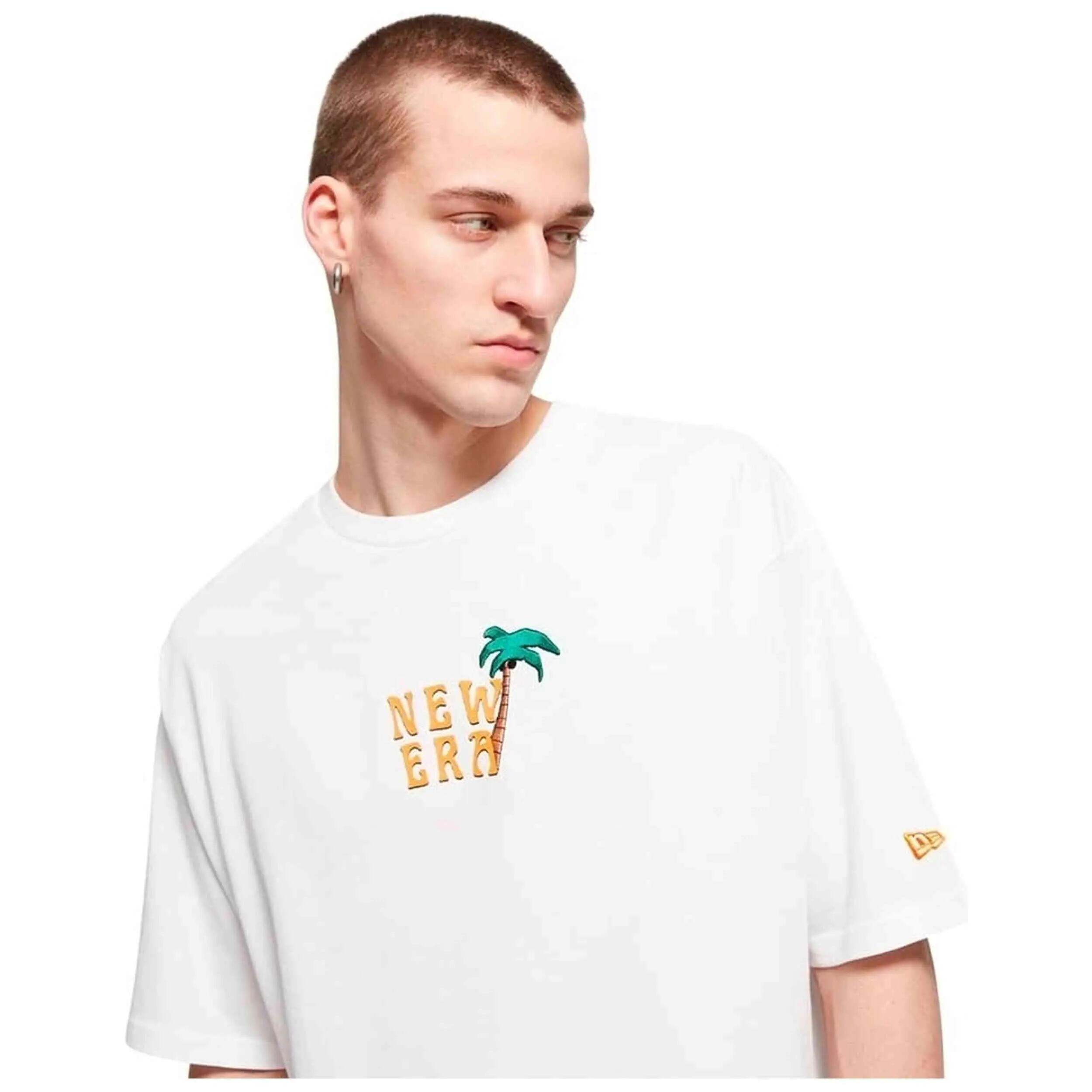 Maglia a maniche corte New era modello Camiseta M/C Casual New Era Ne per unisex 3/3