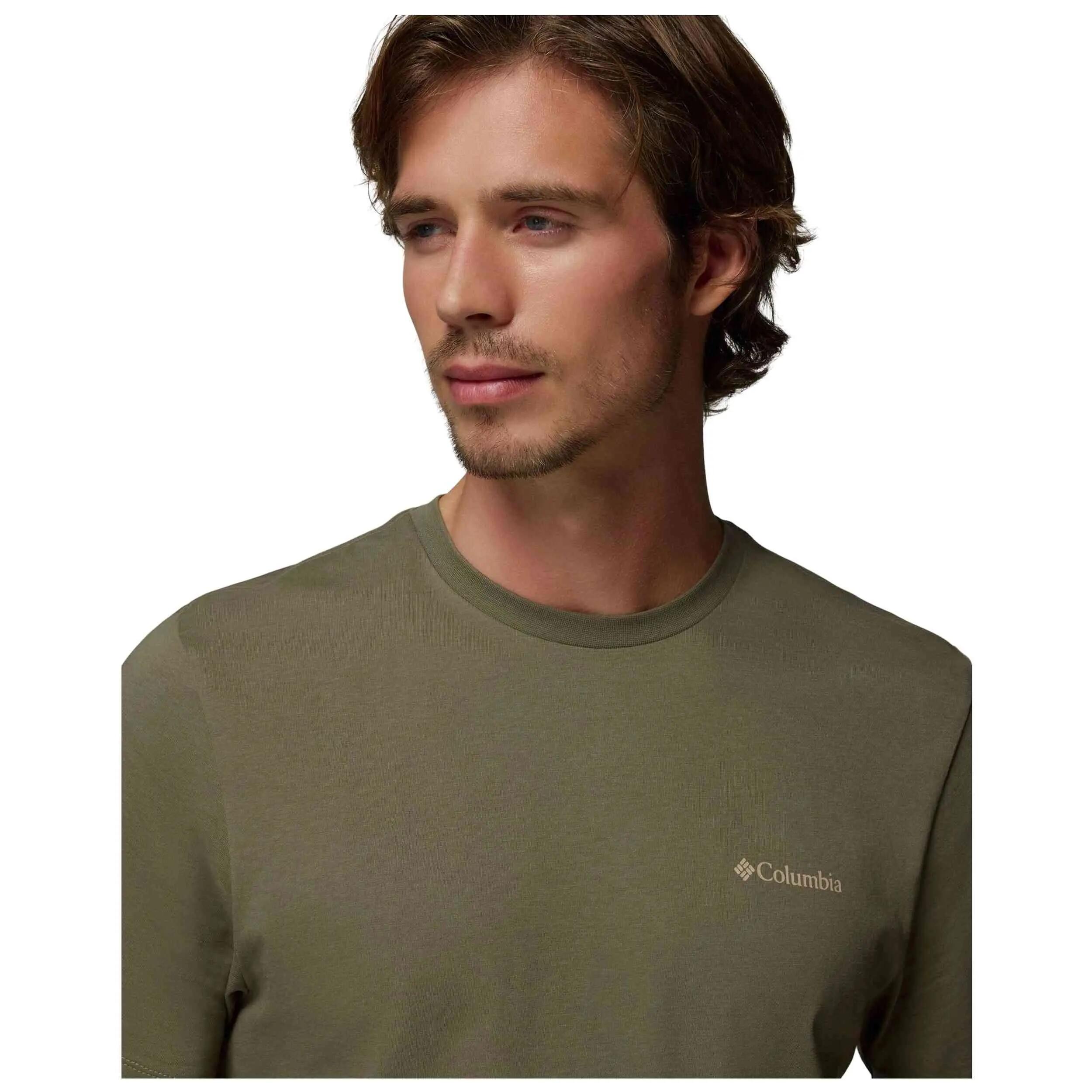 Kurzarmshirt Columbia Modell Camiseta Columbia CSC Logo Back manga co für männer 4/5