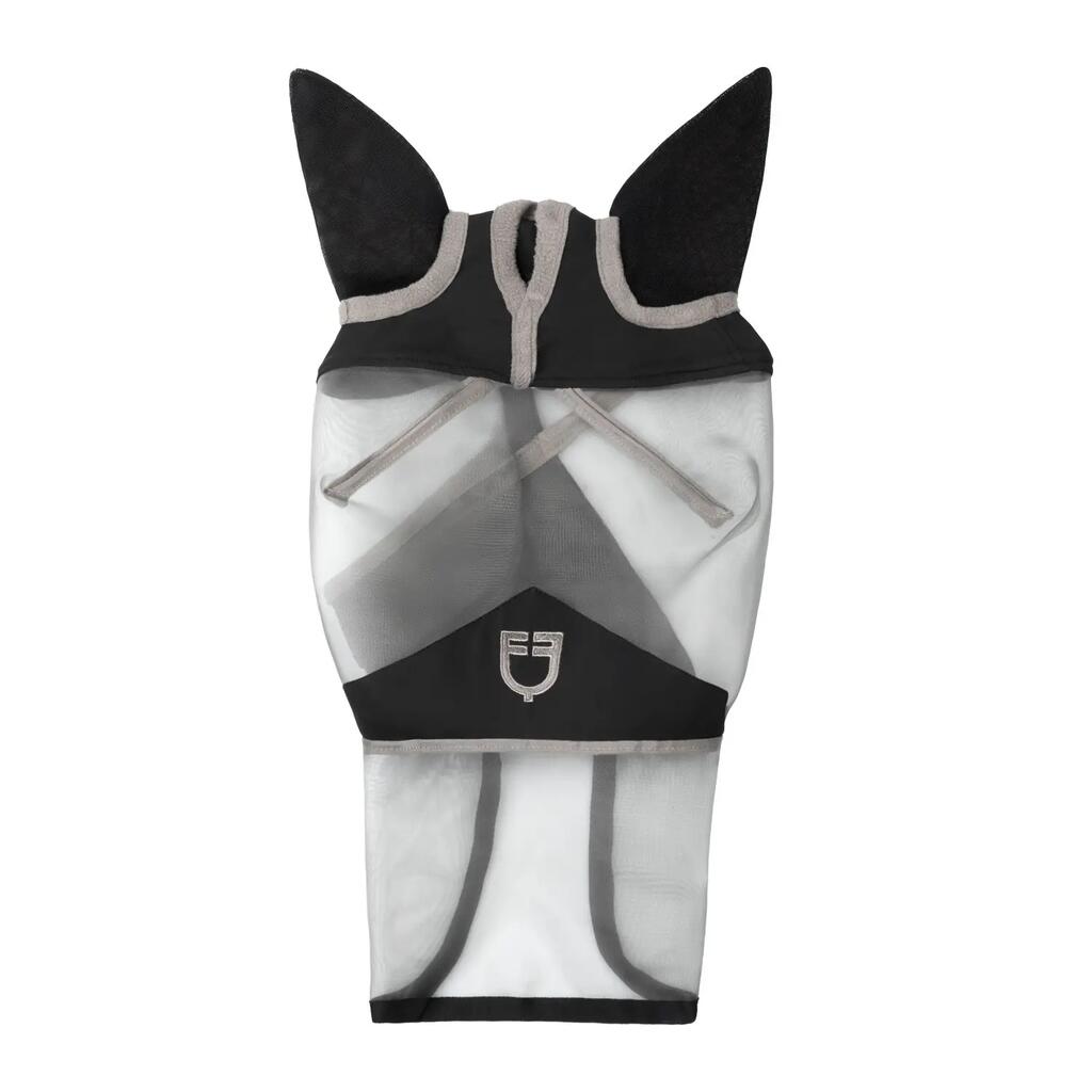 Complete anti-fly mask with logo
