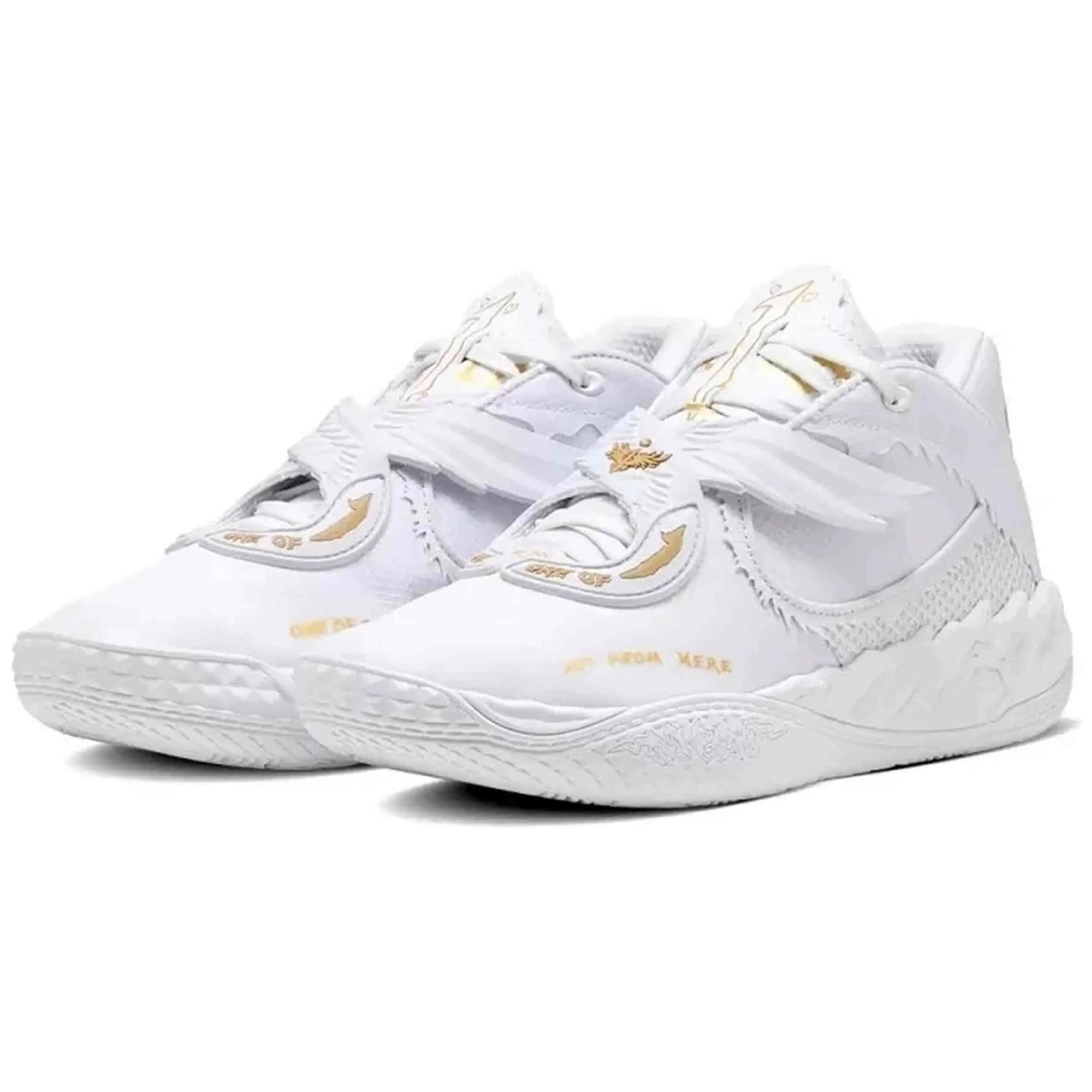 Sapatilhas Puma modelo 312800-01 para crianças unissex 2/5