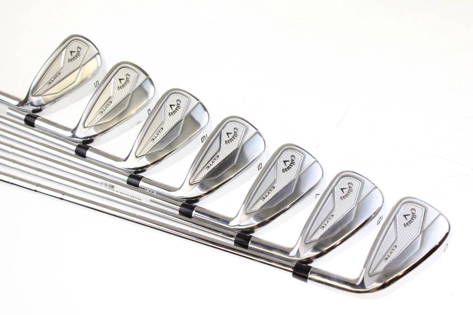 Seconde vie - Callaway Elyte RH 5-PW-SW Iron Set - Excellent 3/5