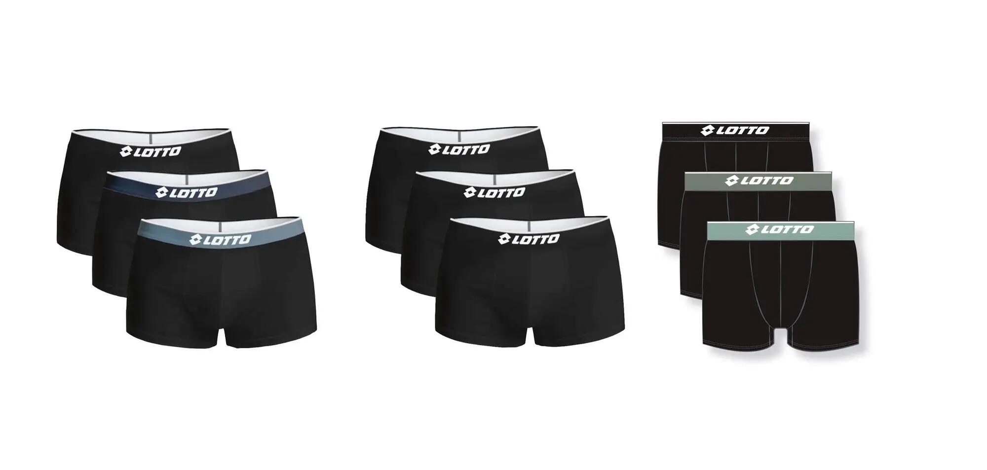 Lotto Herren Comfort Boxershorts 9er-Pack Basic - LT33011 2/2