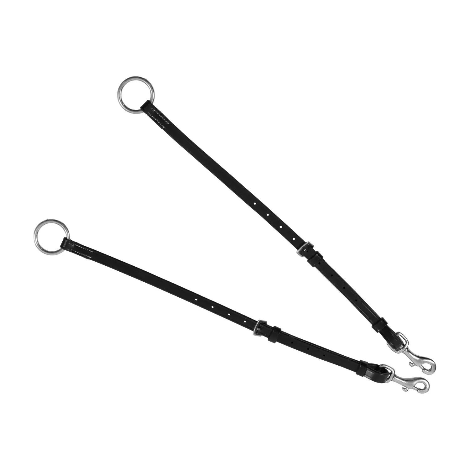 Peitoral com garfo em couro curtido e bordados 5/6