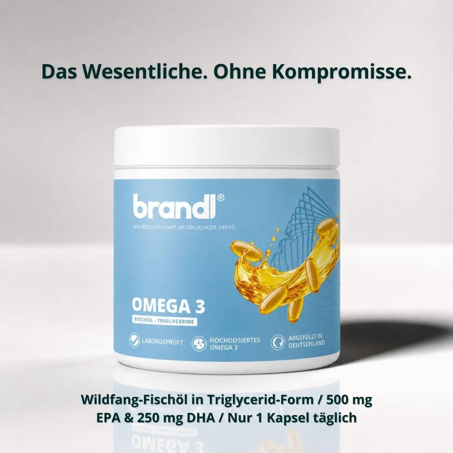 Omega 3 Kapseln – Wildfang-Fischöl mit EPA & DHA 6/10