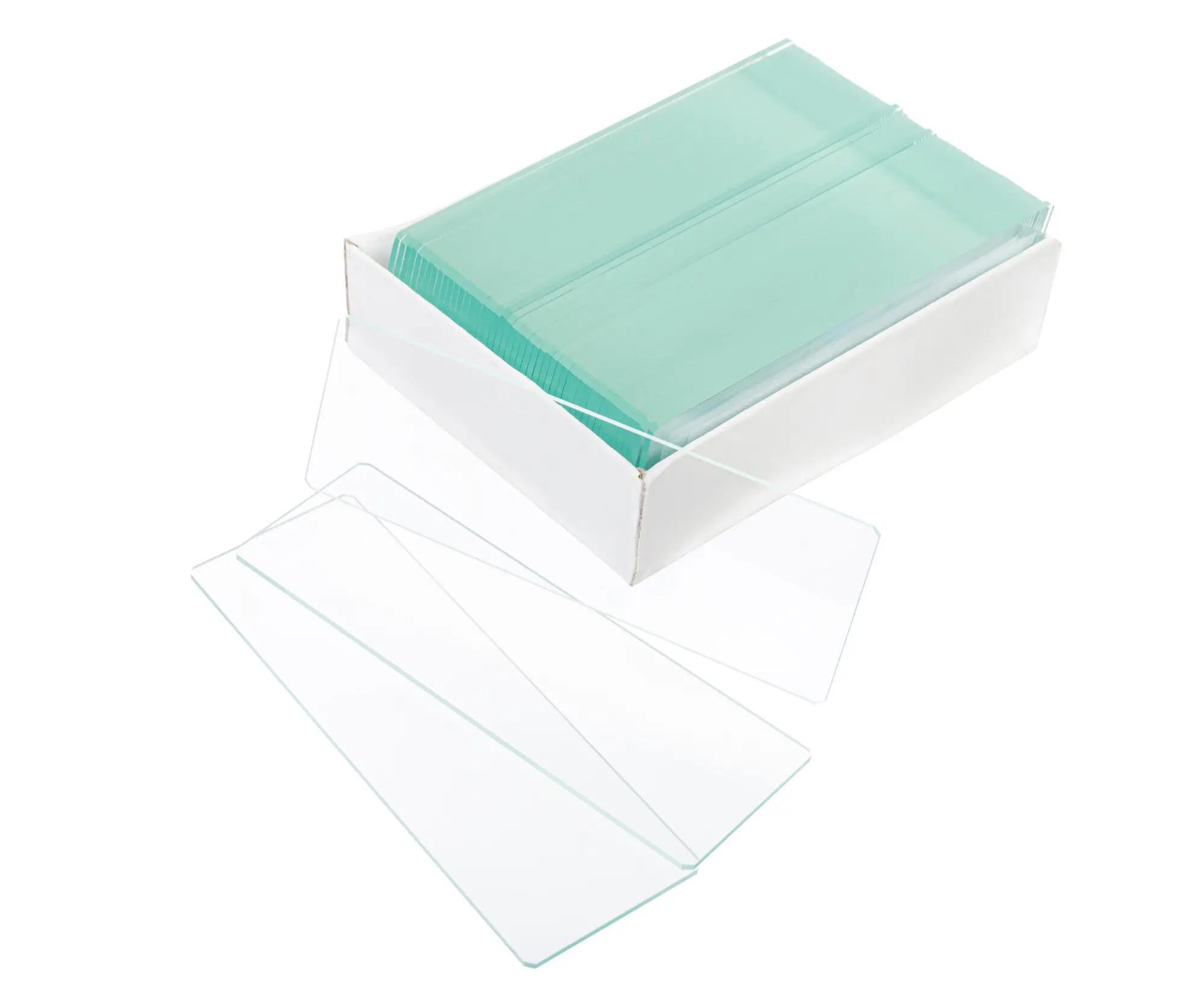 Lame per microscopio - Laboratorio - Pack 50 - Levenhuk G50 - Trasparente 3/6