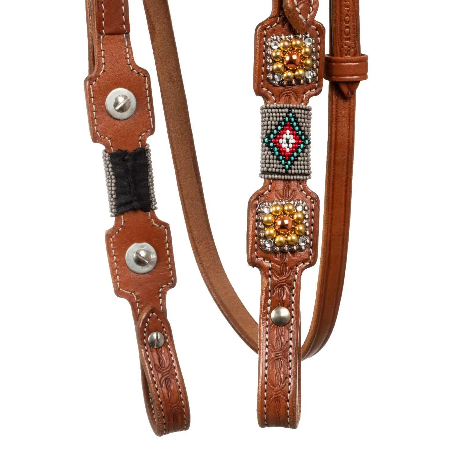 Bridon avec décorations en perles navajo 4/5
