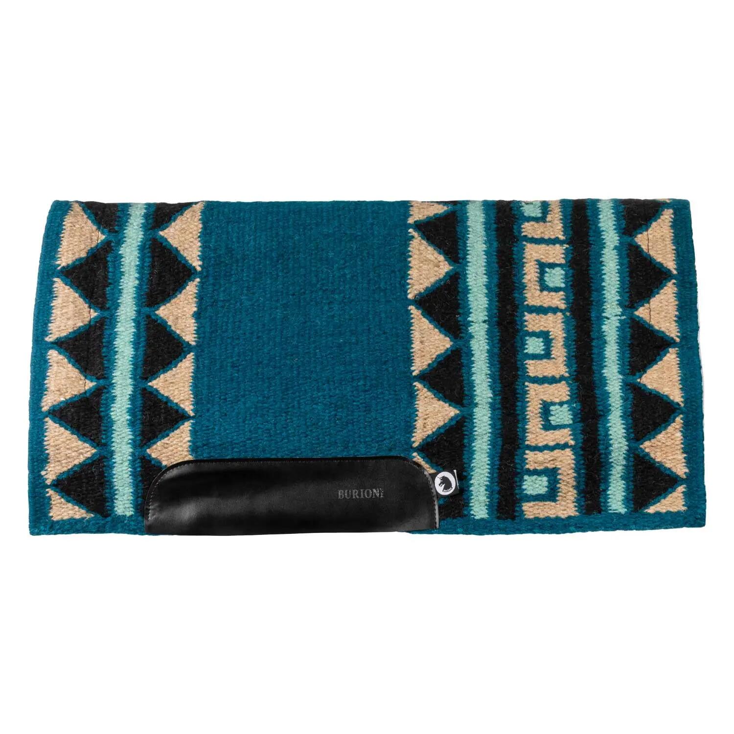 Western woll-sattelpad kurz show zufällige farben angebot 2/4