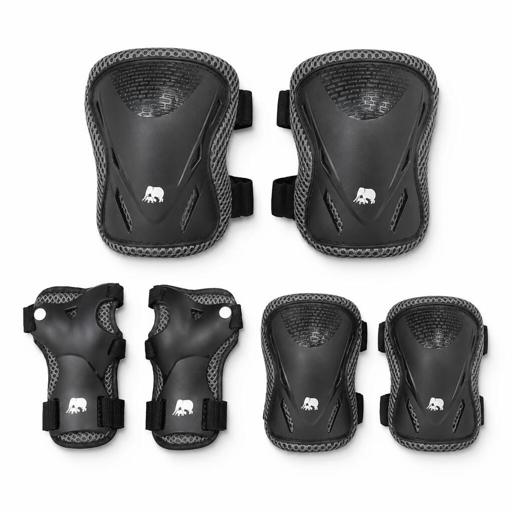 Deryan Safety Pads - Protective Set for Children - Black