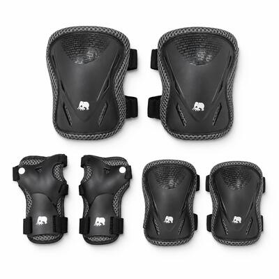 Safety Pads - Set di Protezioni per Bambini - Nero