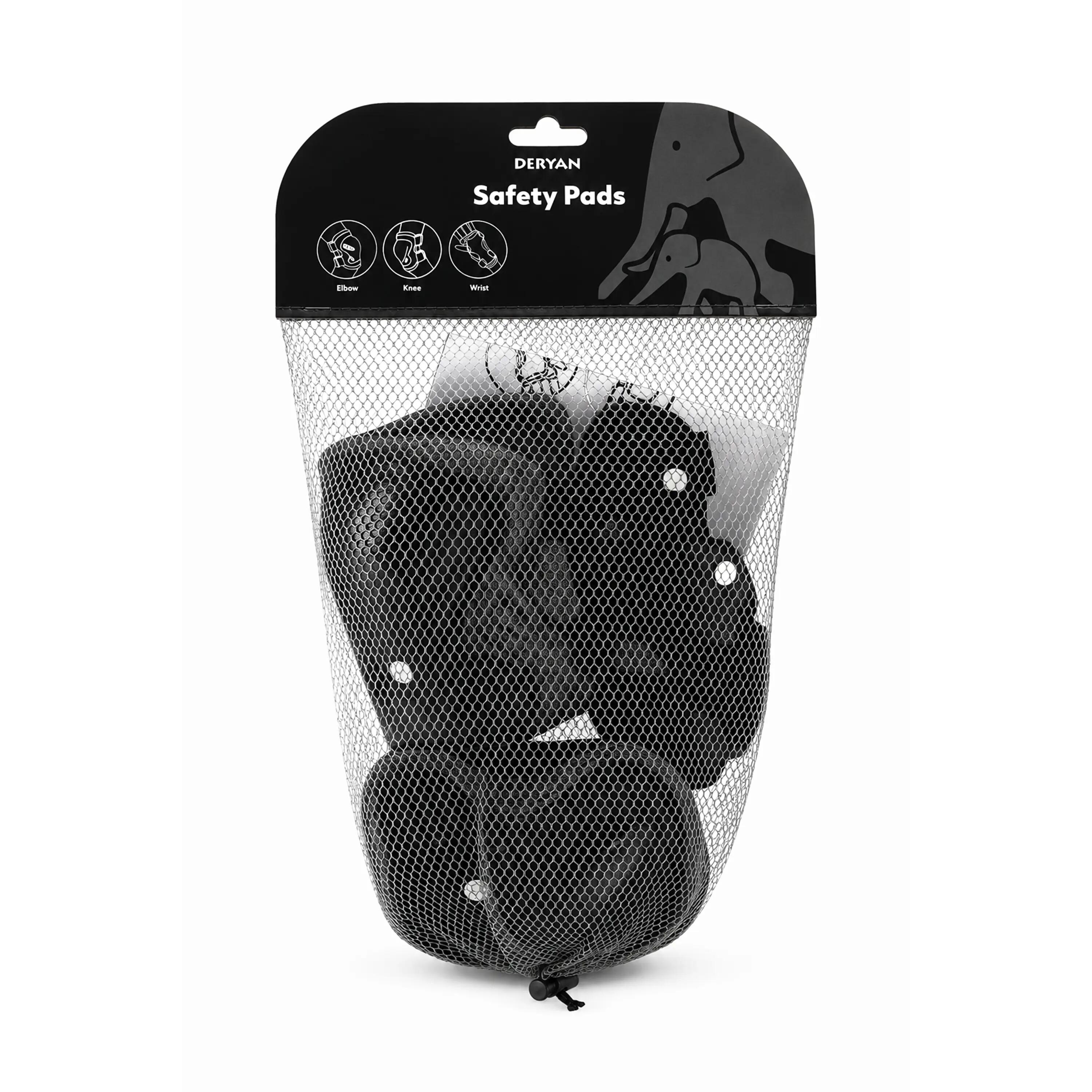 Deryan Safety Pads - Set de Protections pour Enfants - Noir 7/7