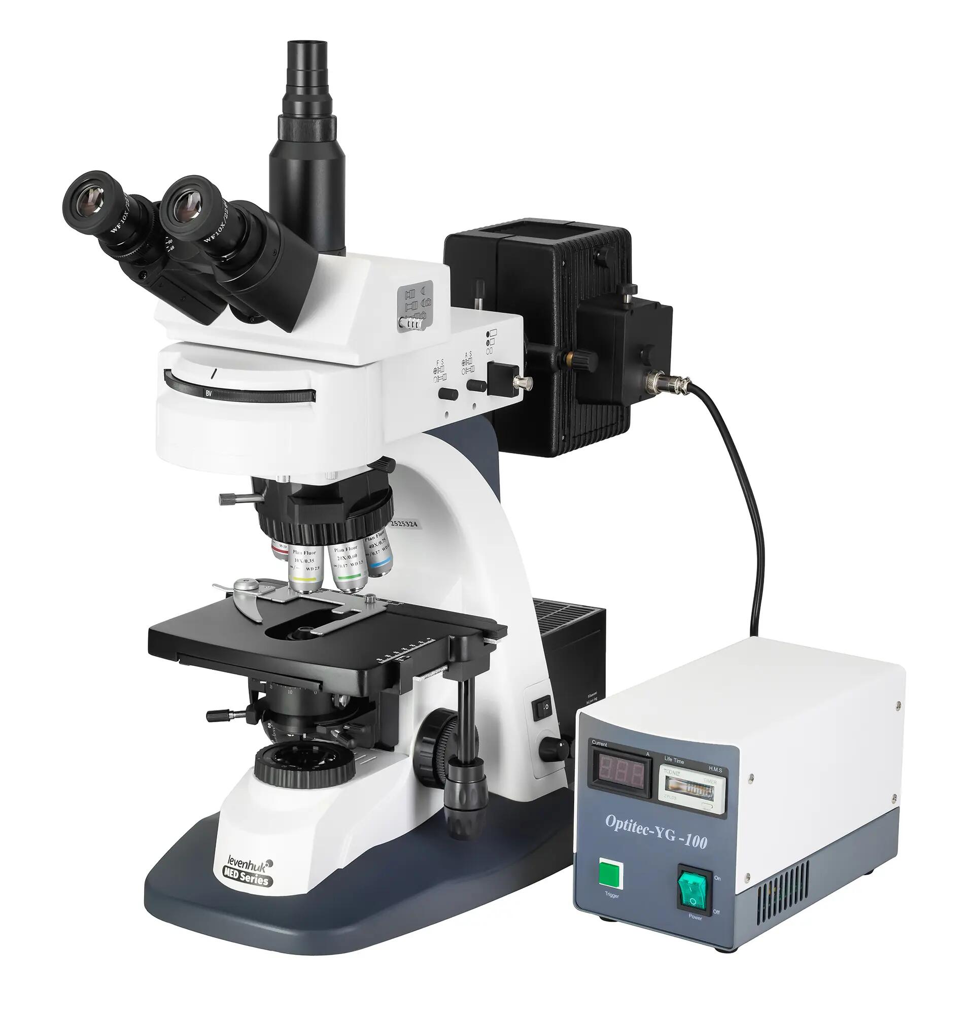 Microscopio a fluorescenza - MED PRO 600 Fluo - nero 4/6