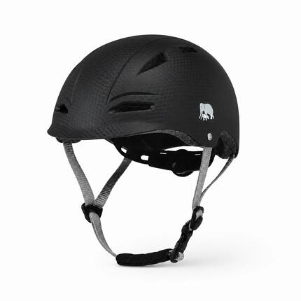 Casque Enfant - Casque de Protection - Taille M - Noir