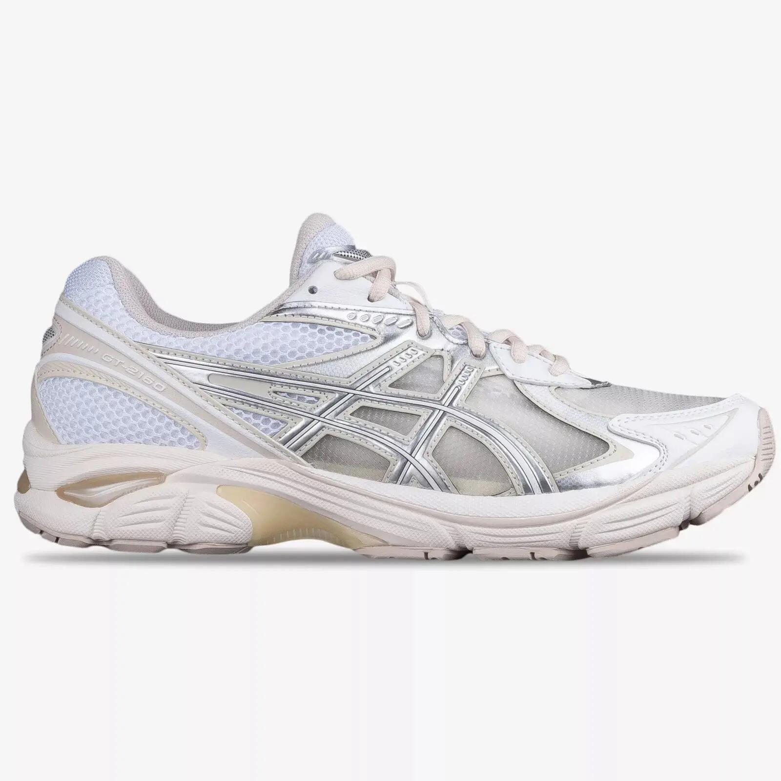 Pantofi alergare bărbați ASICS GT-2160, alb și argintiu