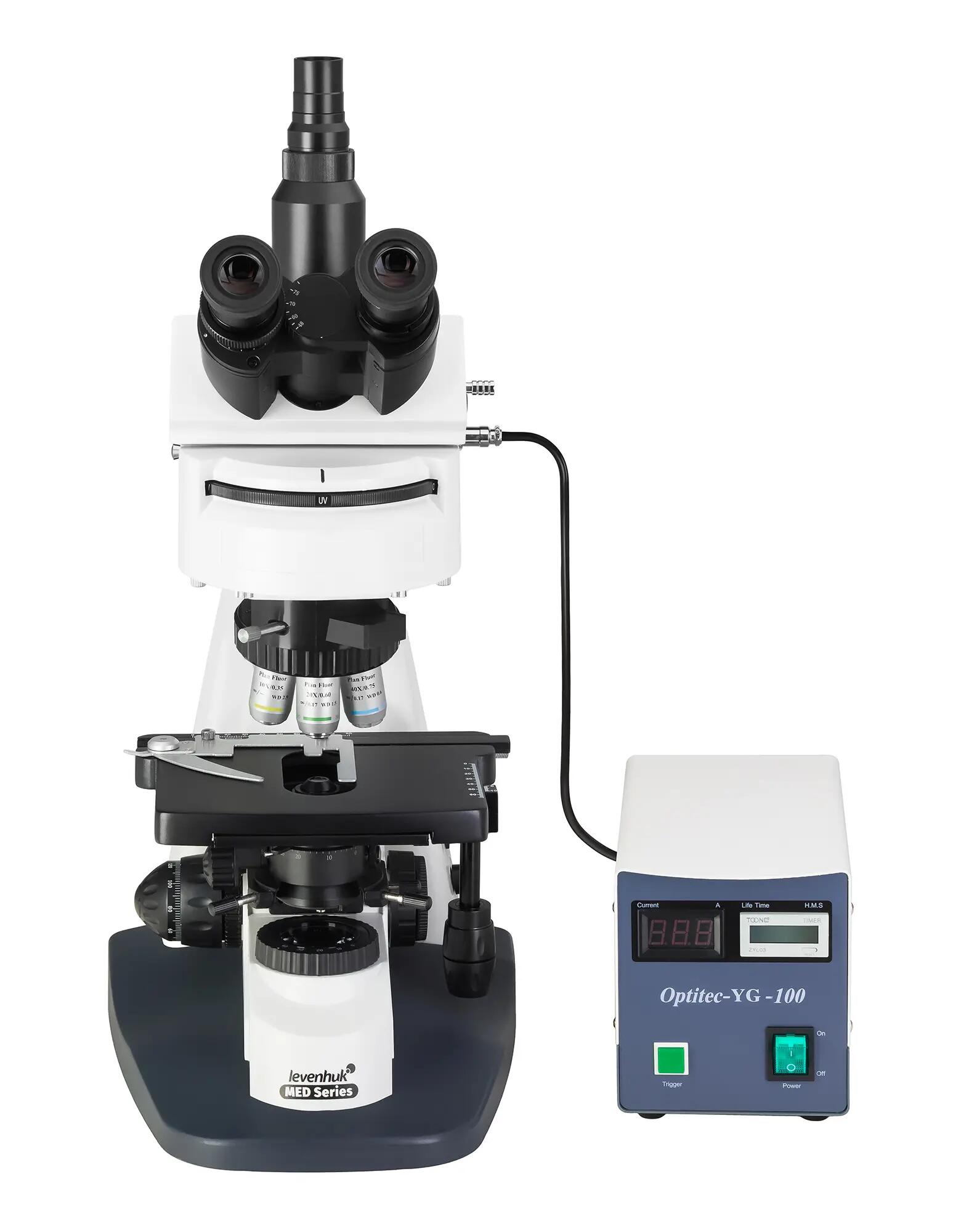Microscopio a fluorescenza - MED PRO 600 Fluo - nero 3/6