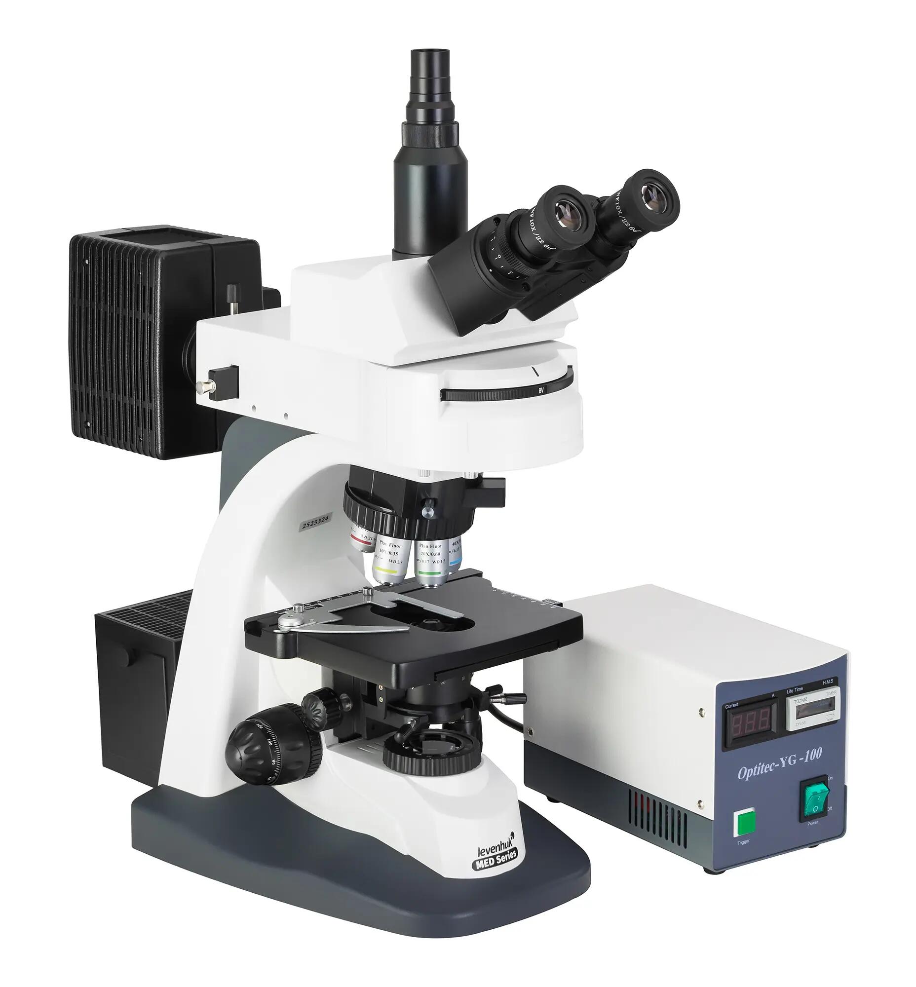 Microscopio a fluorescenza - MED PRO 600 Fluo - nero 2/6