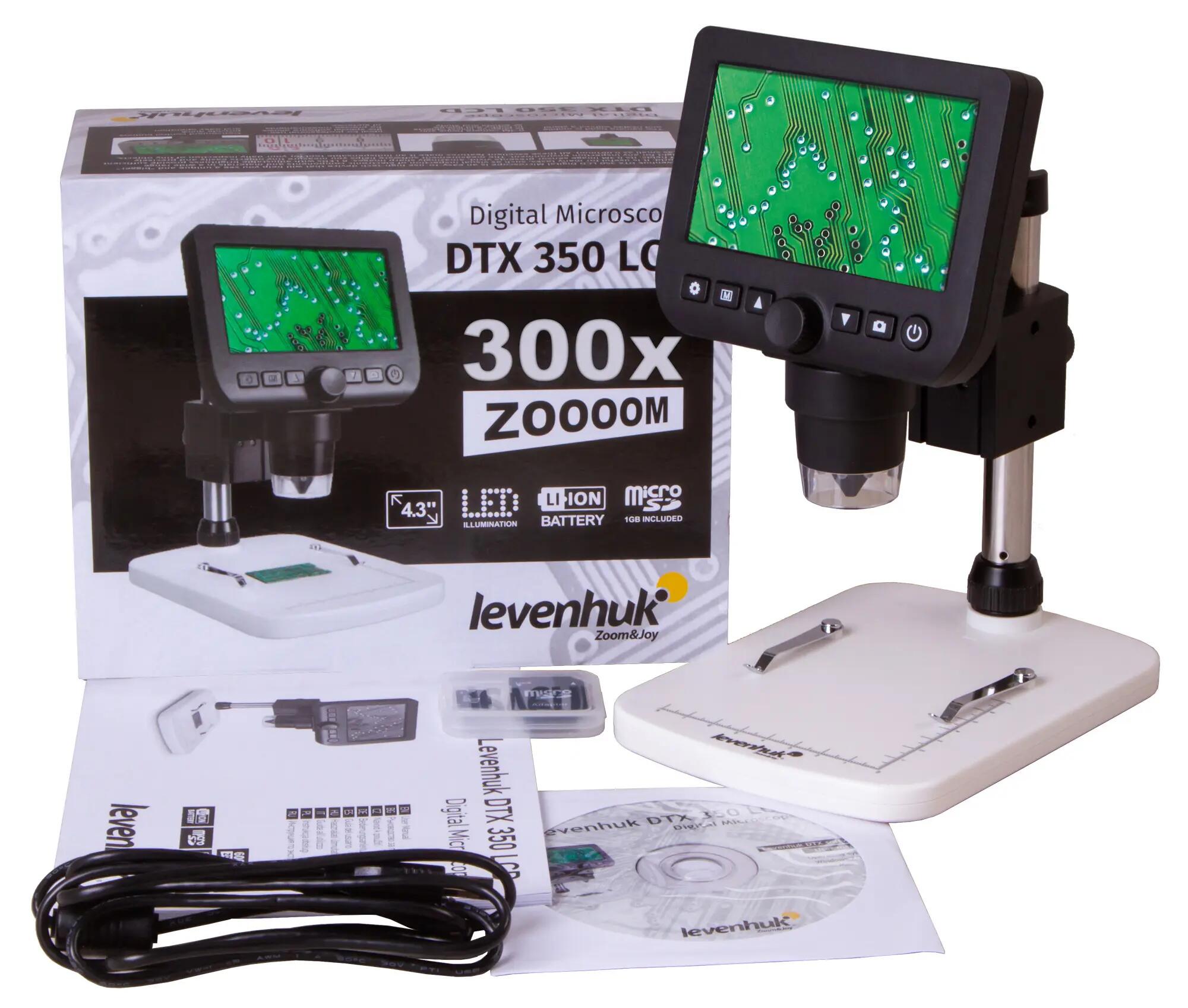 Microscopio digitale - Ricerca ed educazione - DTX 350 - 20–300x - Nero 2/6