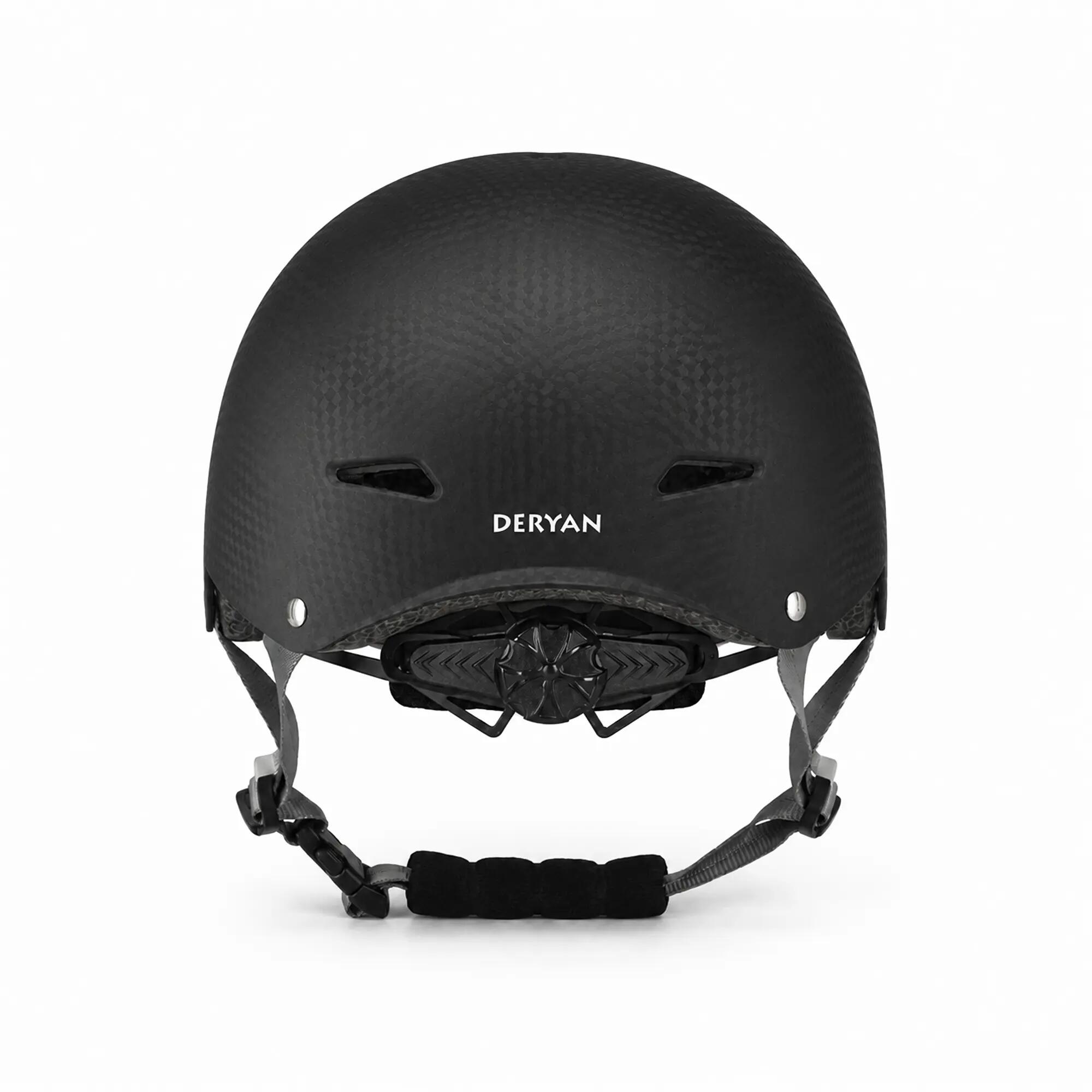 Deryan Casque Enfant - Casque de Protection - Taille S - Noir 2/5