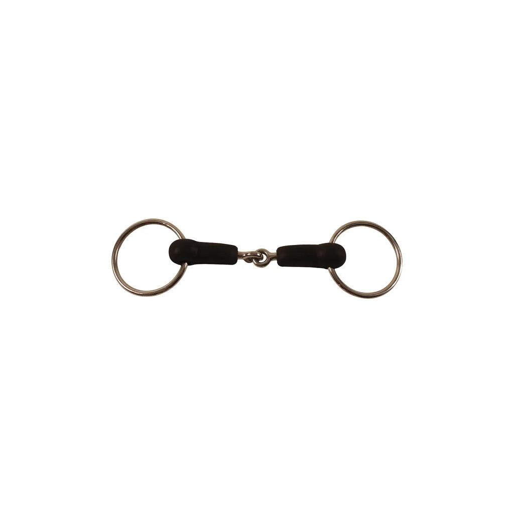 Jointed ring bit rubber coated
