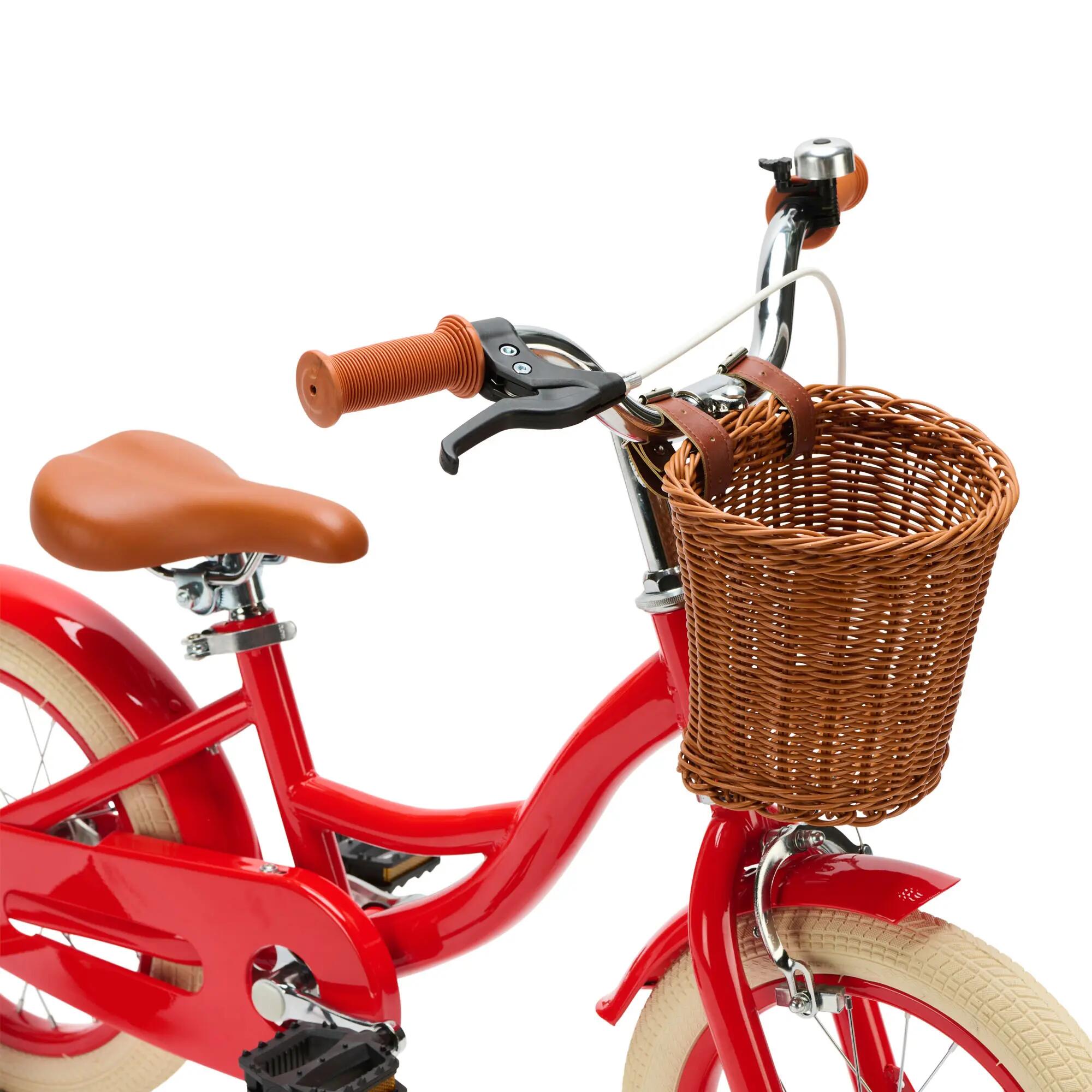Generation Blanco 14 Polegadas Vermelho – Bicicleta Infantil com Cesto 4/4