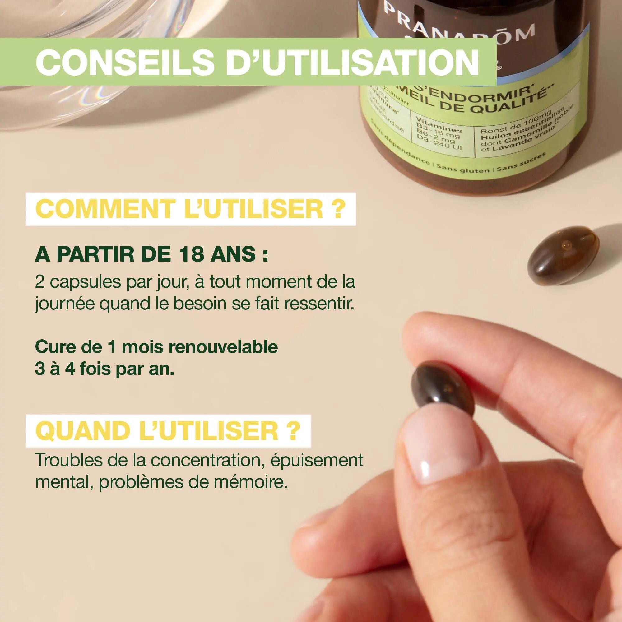 Complément Focus - Mémoire et concentration - 60 capsules 3/5