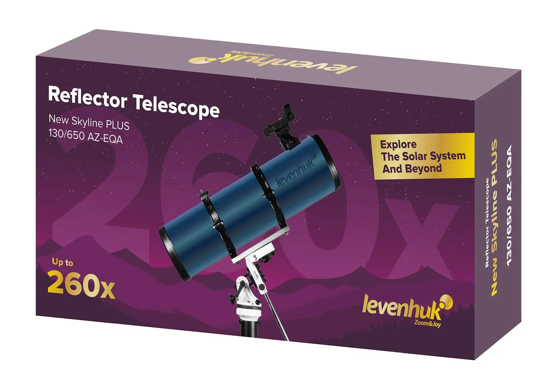 Telescopio - Astronomía - Reflector 130/650 Skyline PLUS - Negro 2/2