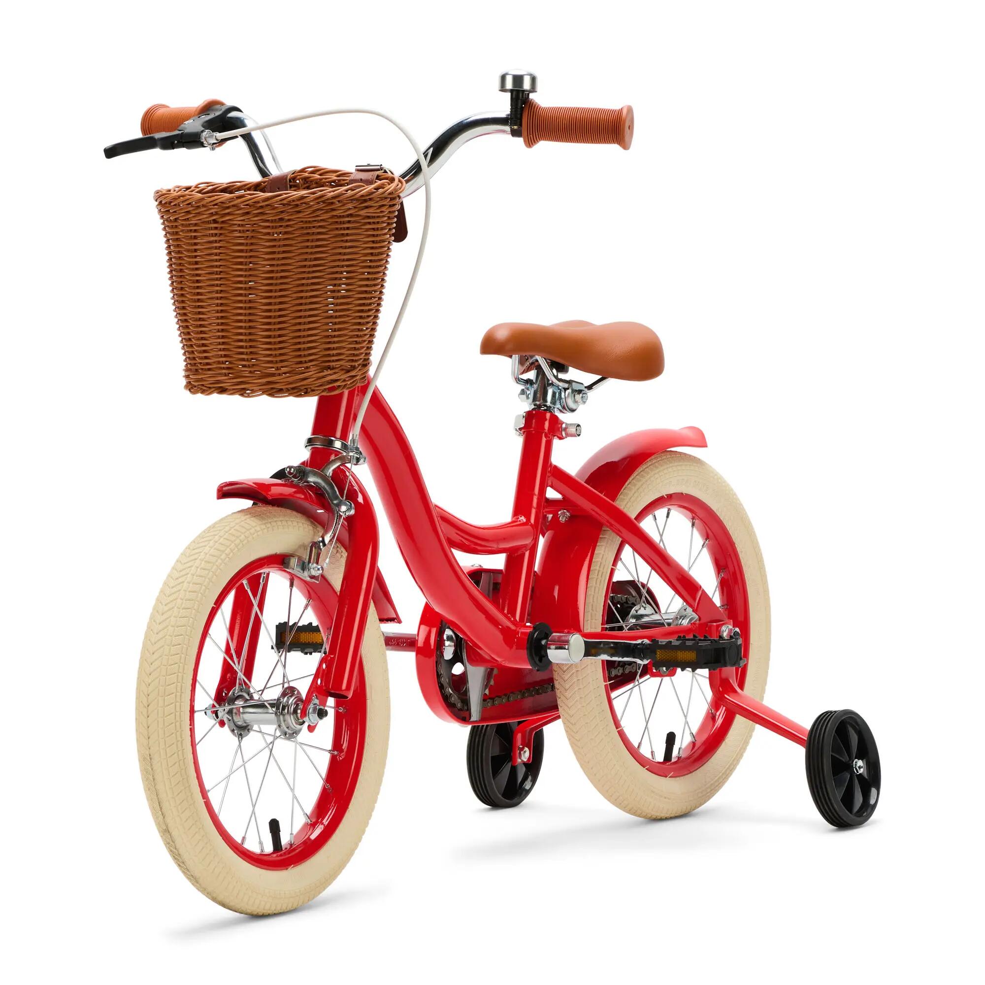 Generation Blanco 14 Polegadas Vermelho – Bicicleta Infantil com Cesto 2/4
