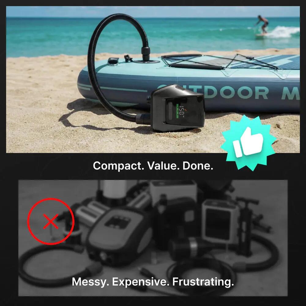 Pompe Électrique pour Paddle EVO SUP Pump 200, Débit 450L/min 7/13