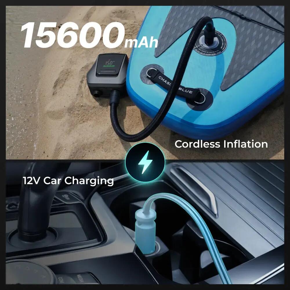 Pompe Électrique pour Paddle EVO SUP Pump 200, Débit 450L/min 5/13
