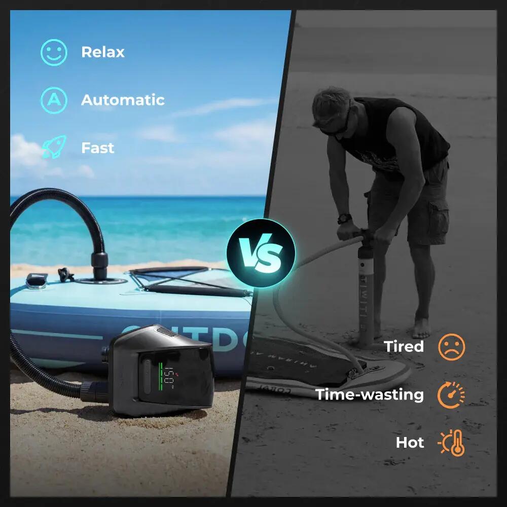 Pompe Électrique pour Paddle EVO SUP Pump 200, Débit 450L/min 4/13