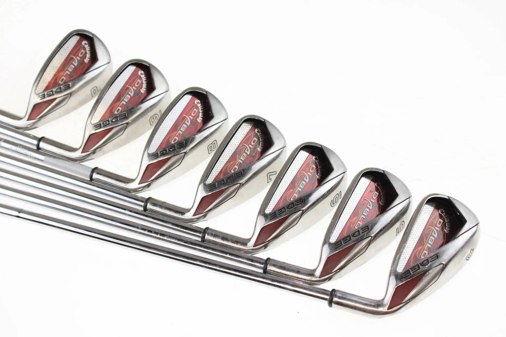 Seconde vie - Callaway Diablo Edge RH 4-PW Iron Set - Good 3/5