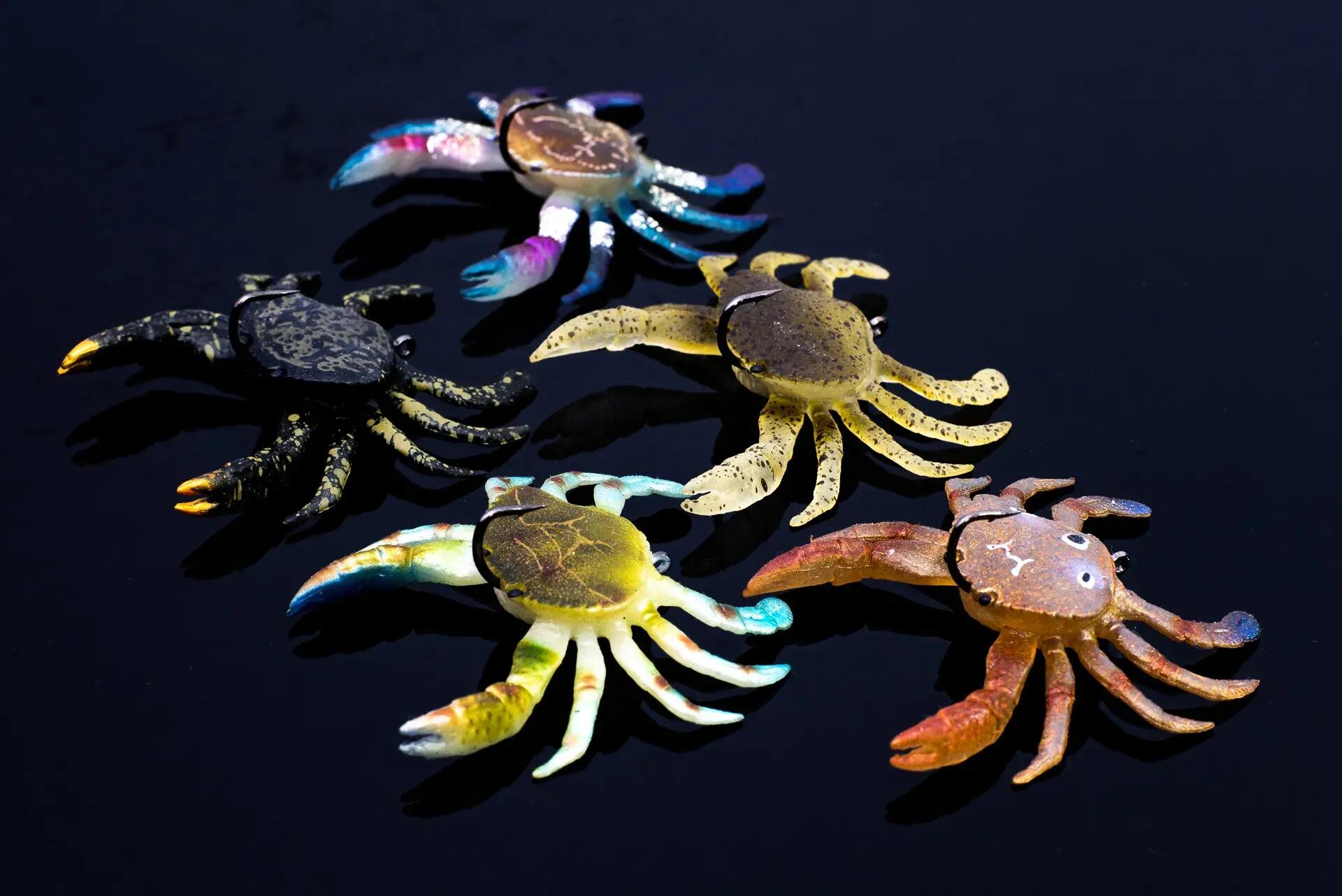 Leurre souple - Chasebaits - Smash Crab JNR (7.5 cm) (Ghost) 2/3