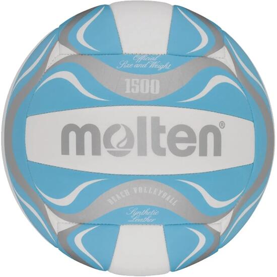 Molten Ballon de volley Beachvolleybal 1500 bleu