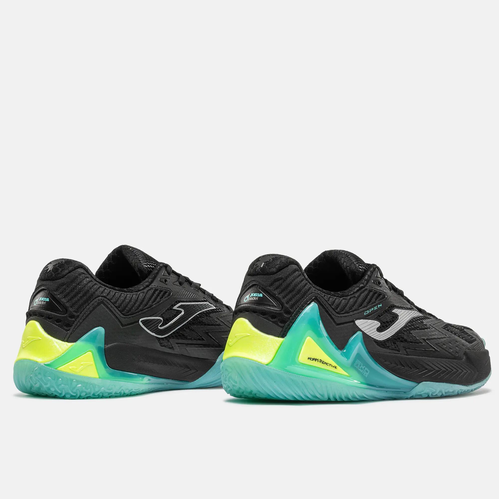 Scarpe uomo padel joma open 2601 - nero 3/3