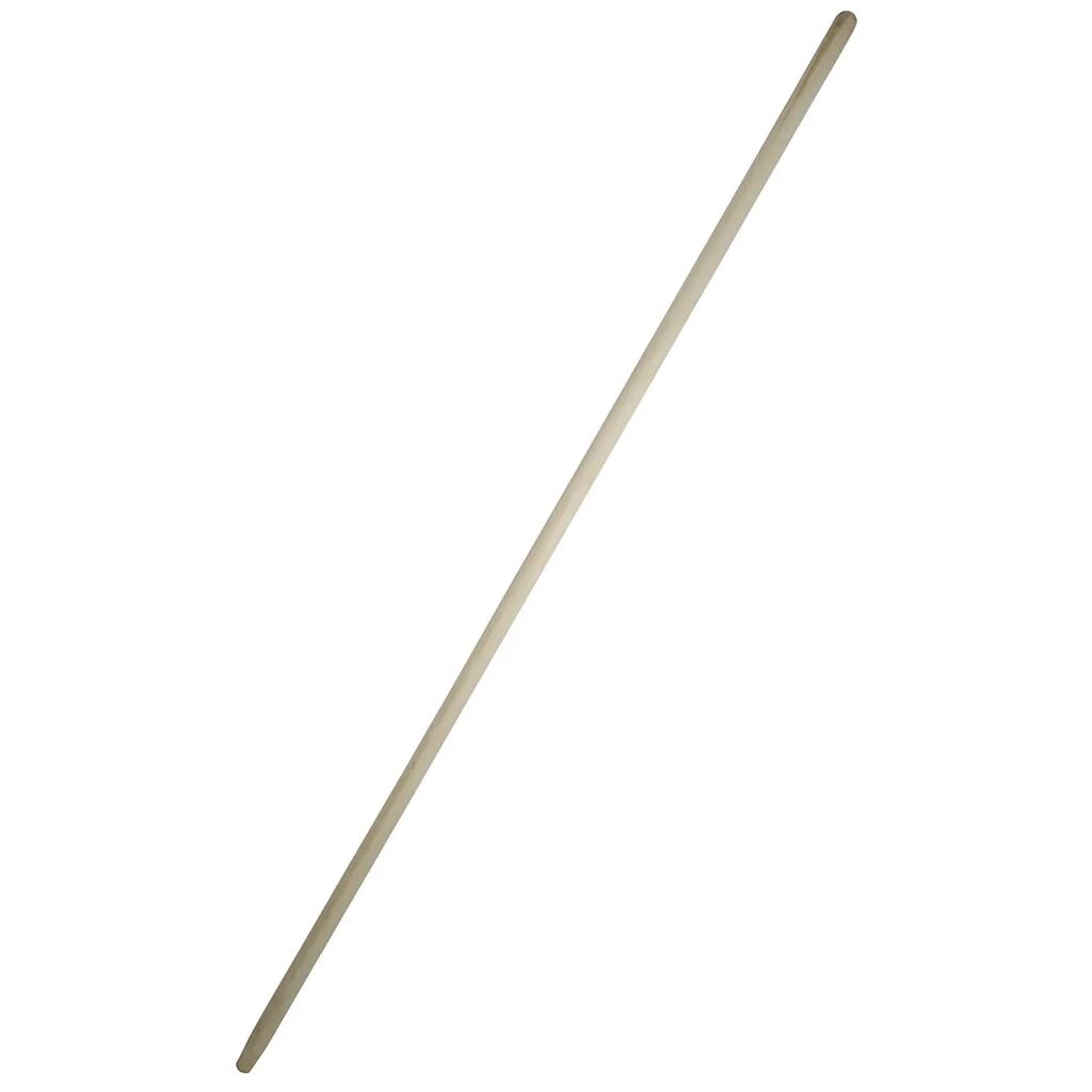 Wood broom handle