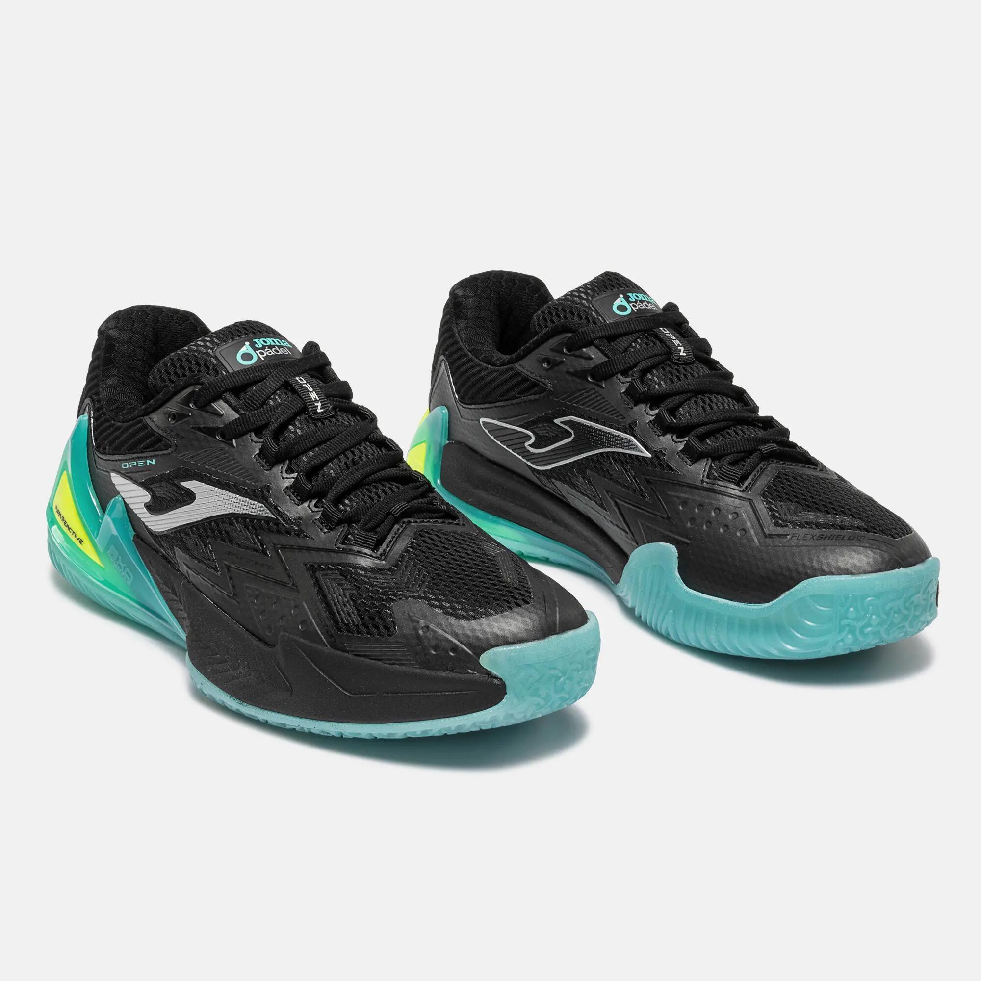 Scarpe uomo padel joma open 2601 - nero 2/3