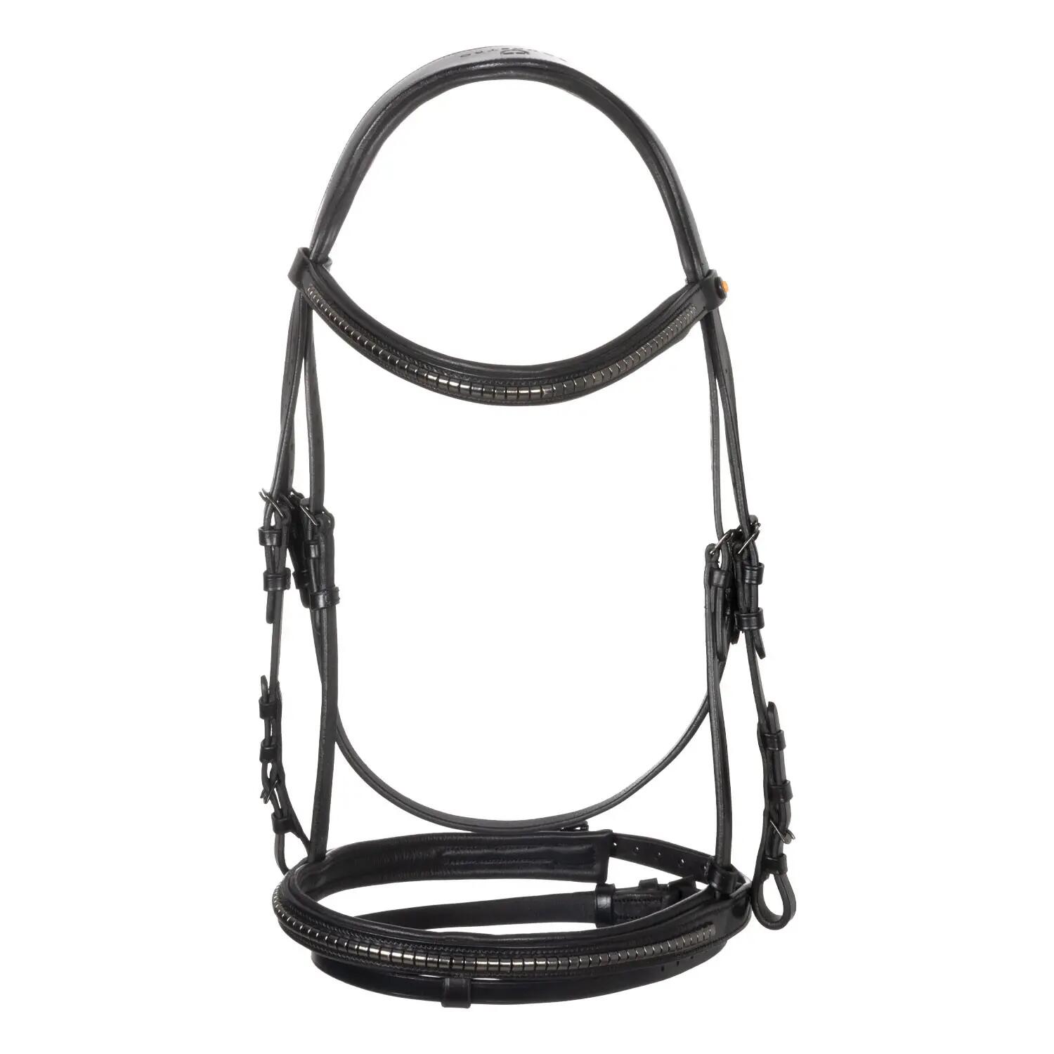 Cabeceira em couro com clincher preto 2/7