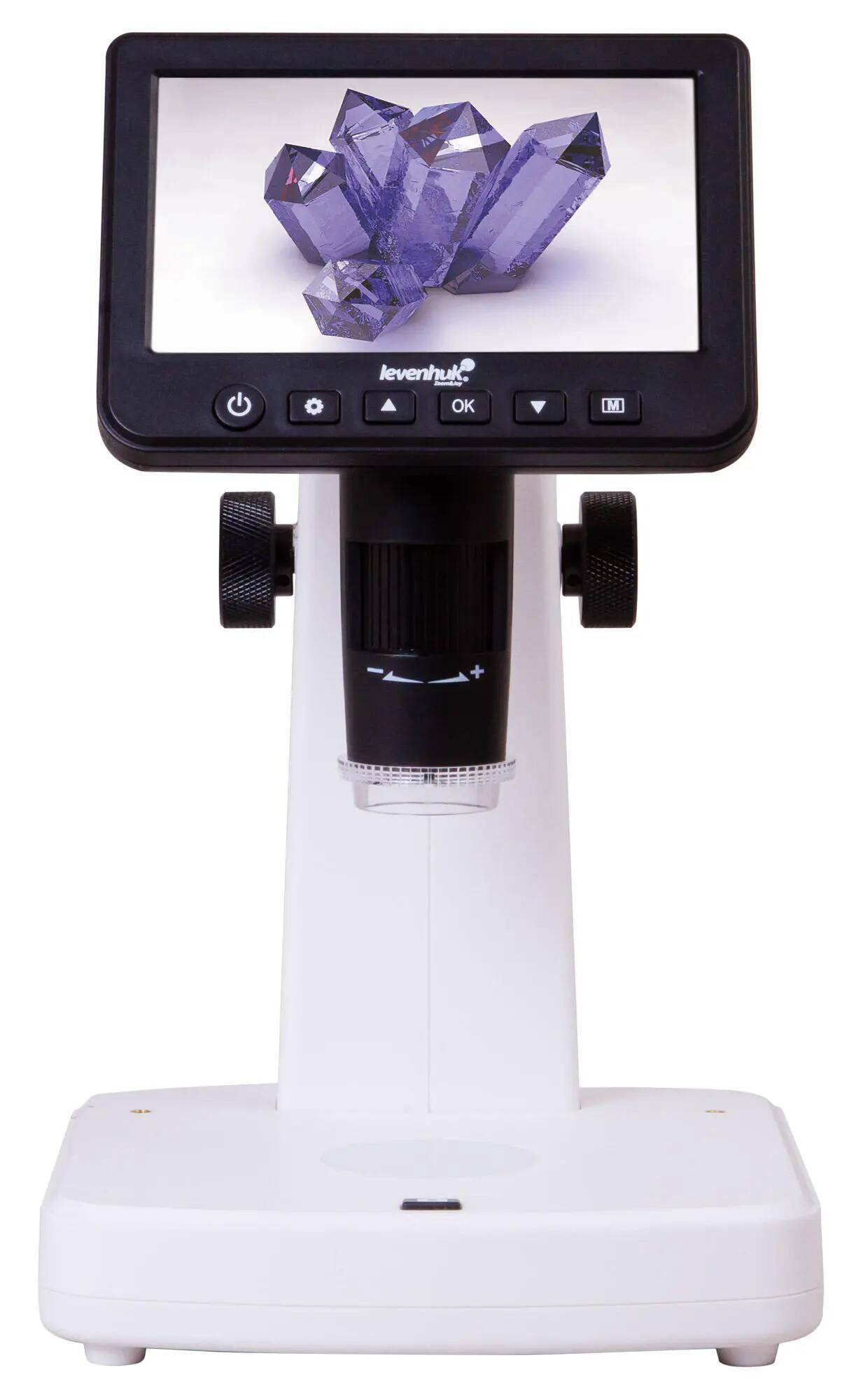 Microscopio digitale, LCD 5Mpx, 10–300x (1200x) - DTX 700 - Nero 4/6