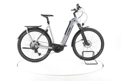 Tweedehands - cube kathmandu hybrid sl trekking e-bike lage instap - zeer goed
