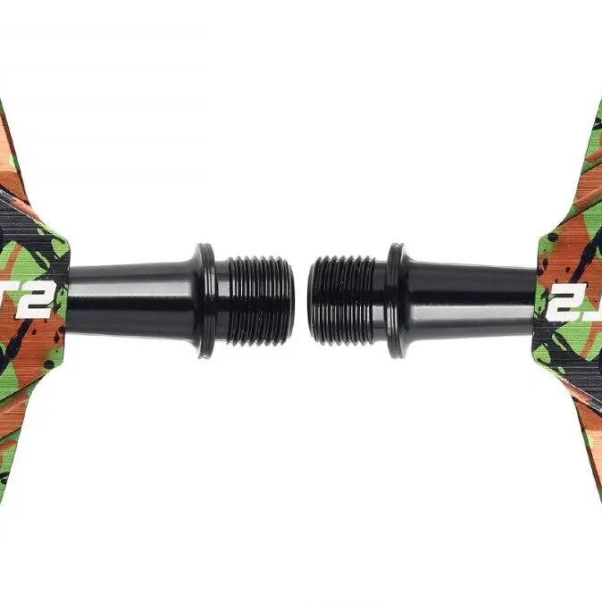 HT Components T2 Camo Green Clipless Pedals