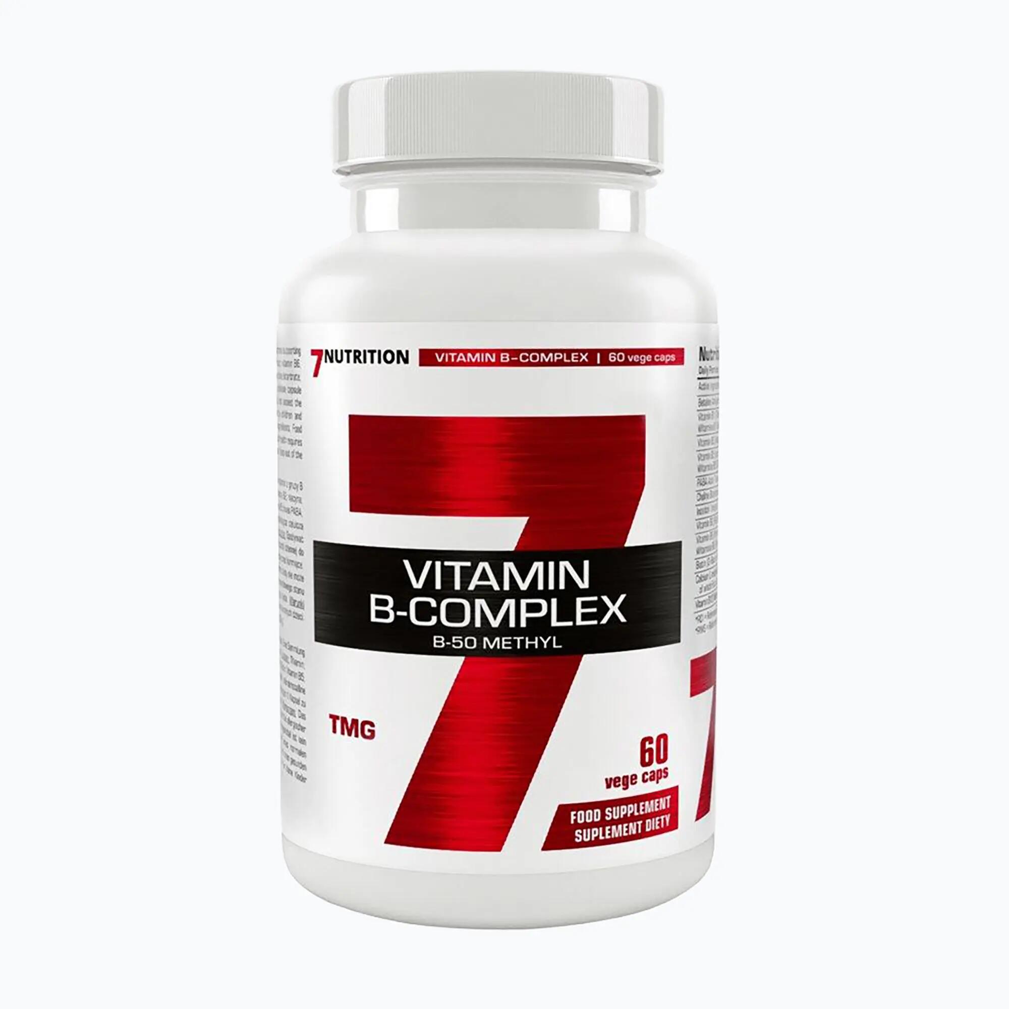 Complex de vitamine 7Nutrition B-Complex B50 Methyl 60