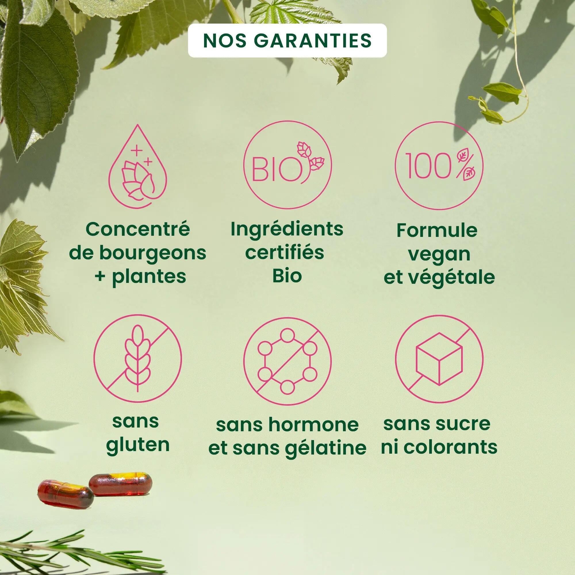 Complément alimentaire - Périménopause - Femmes - 30 gélules 4/5