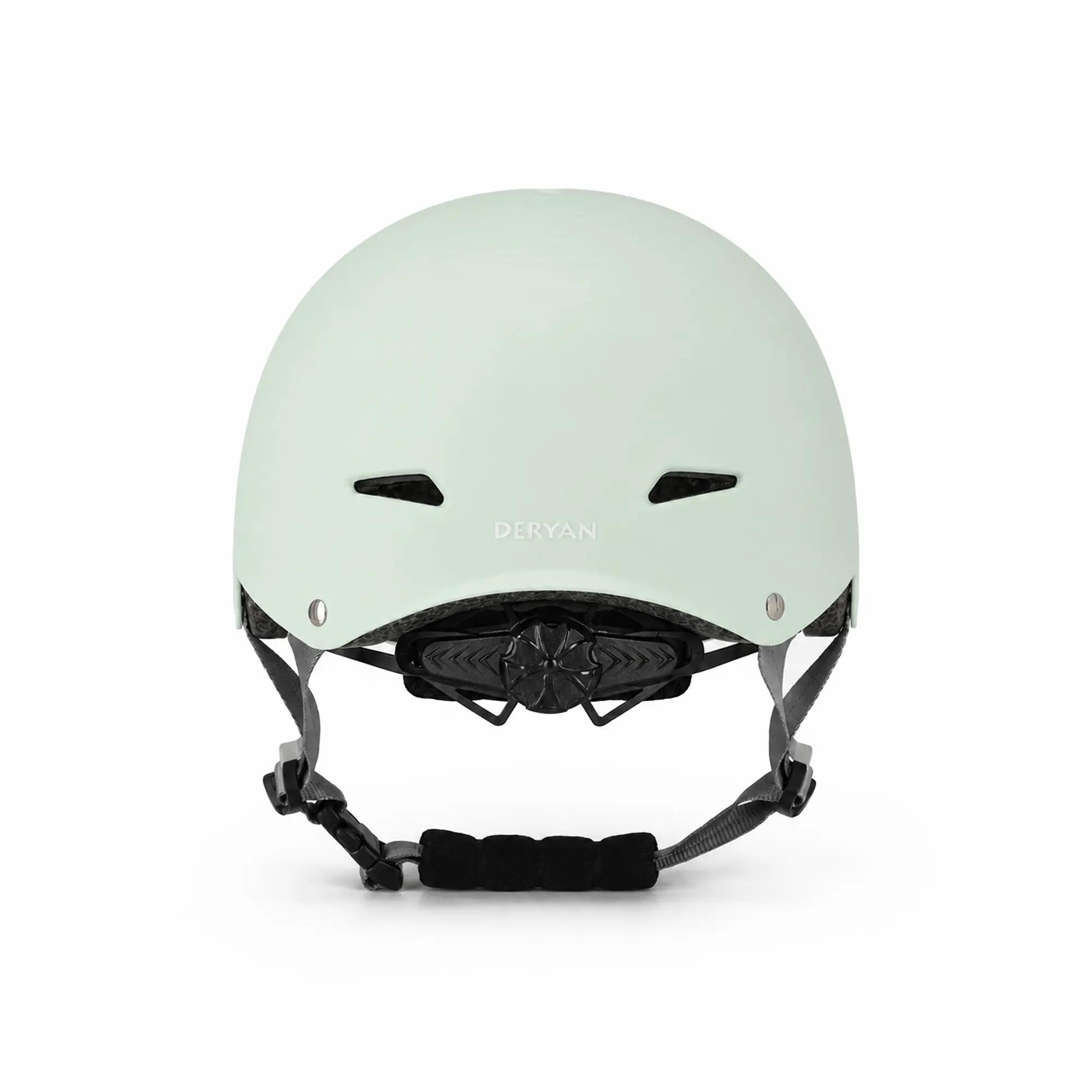Deryan Casco per Bambini - Casco Protettivo - Taglia M - Verde 2/5