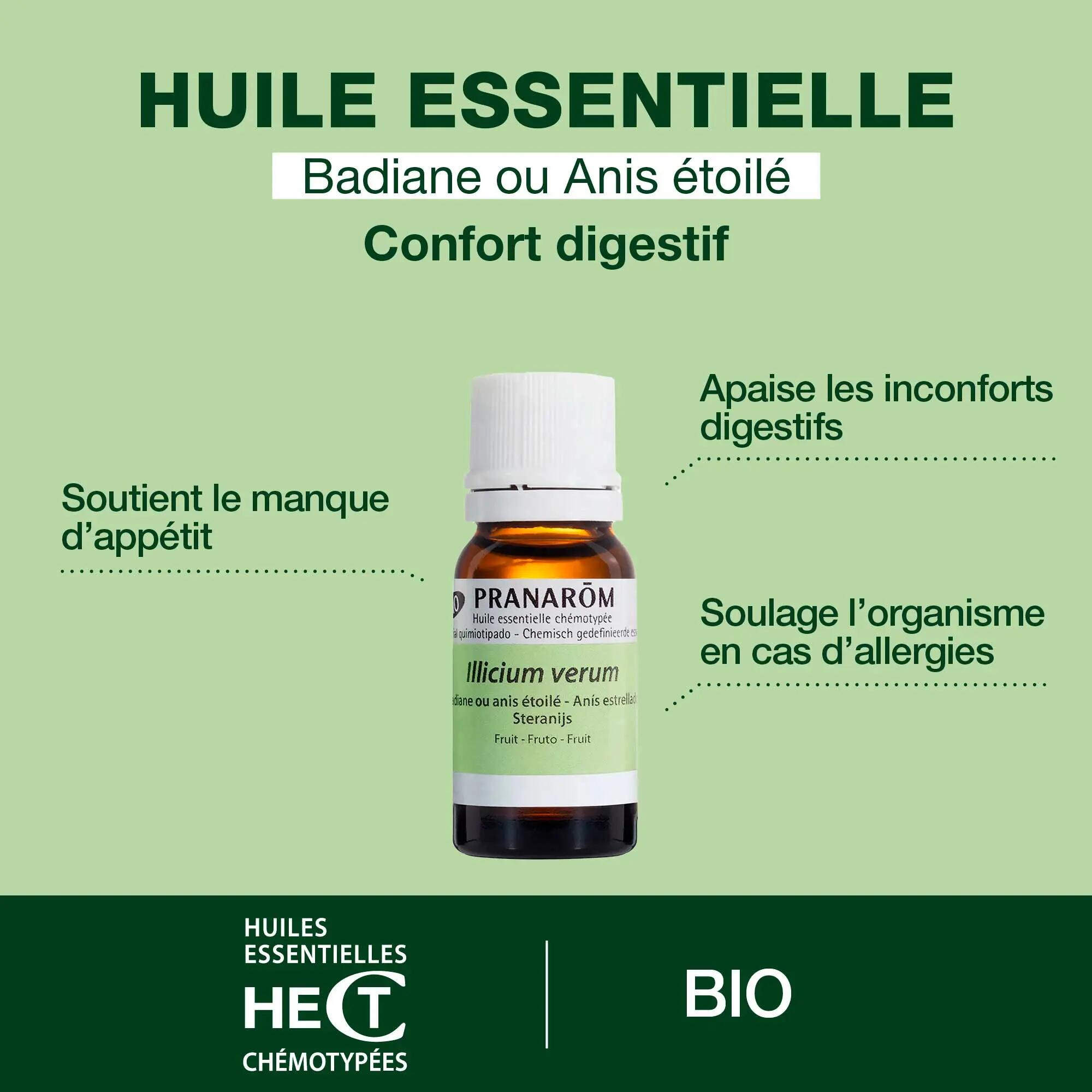 Huile essentielle - Badiane (Anis étoilé) - Bio 100% pure 5/5